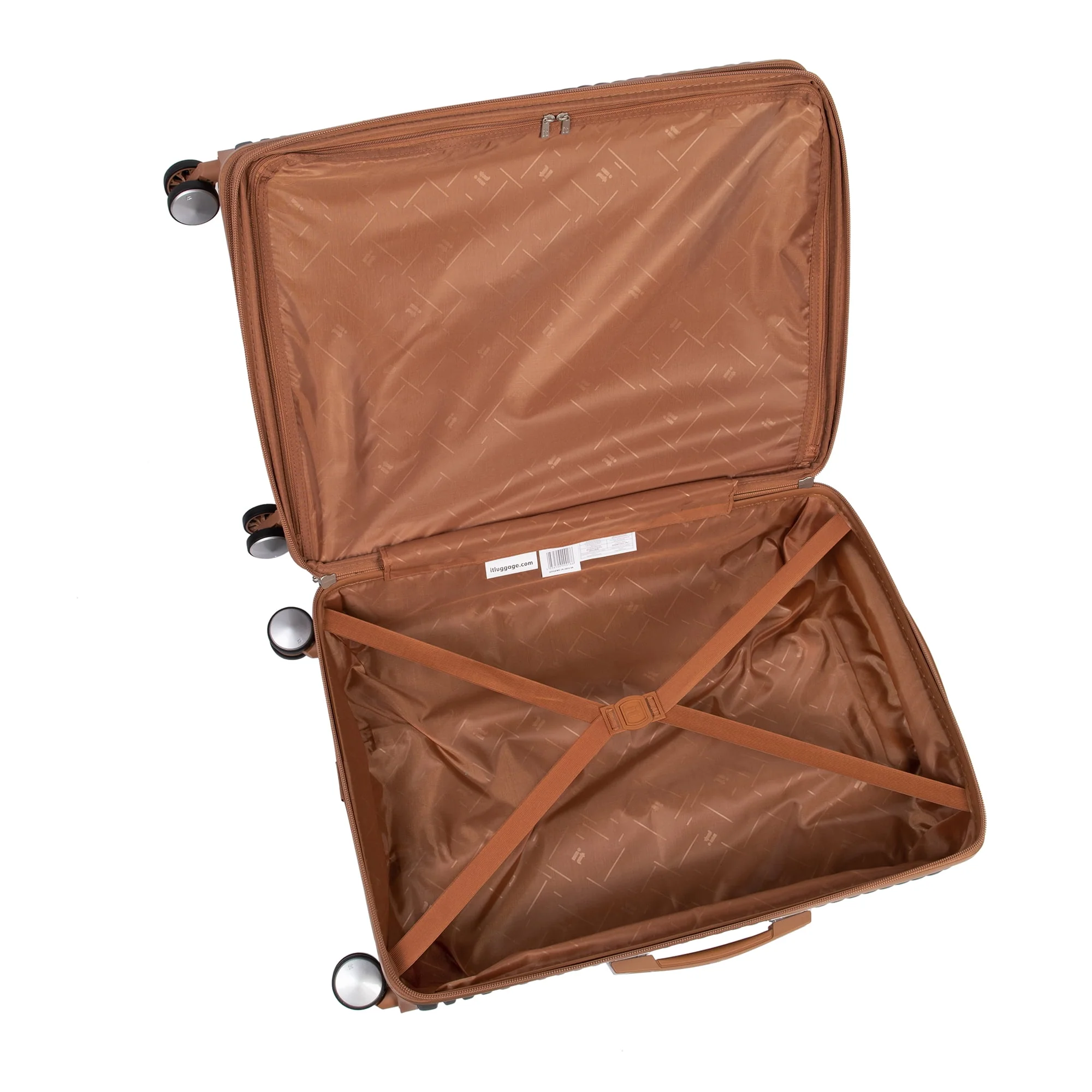 it luggage Replicating 31" Hardside Expandable Checked Spinner Luggage, Gray - Image 5