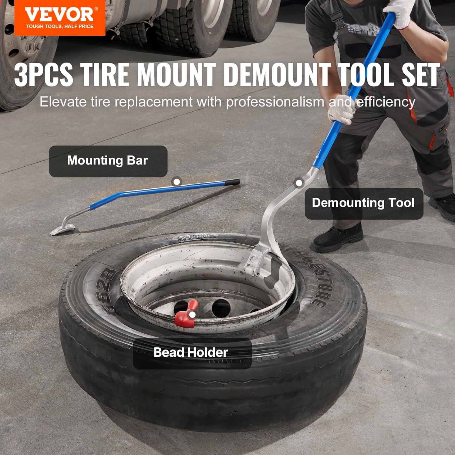 VEVOR Tire Mount Demount Tool 22.5