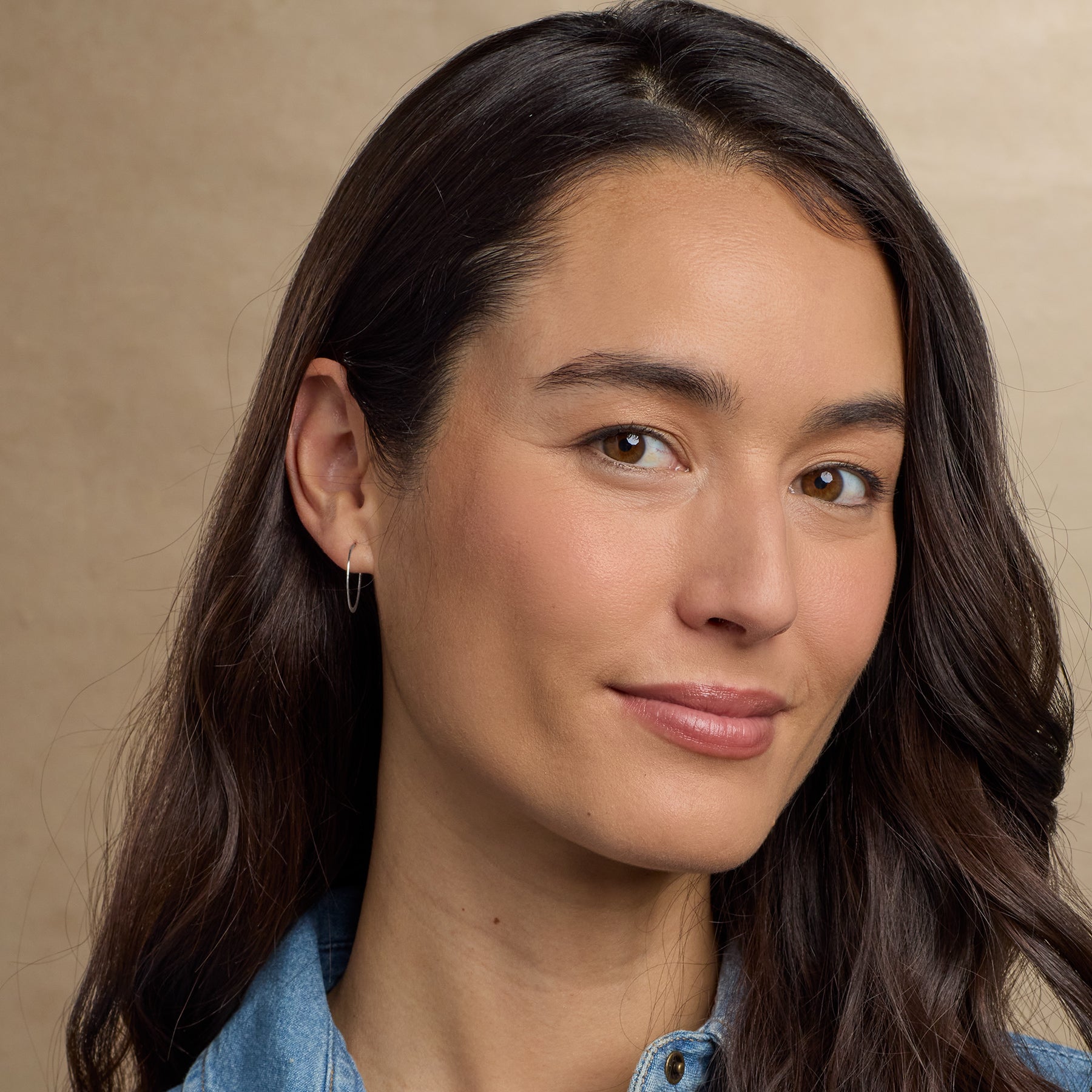 Small Hand-Forged Sterling Hoops - Sundance Clothing