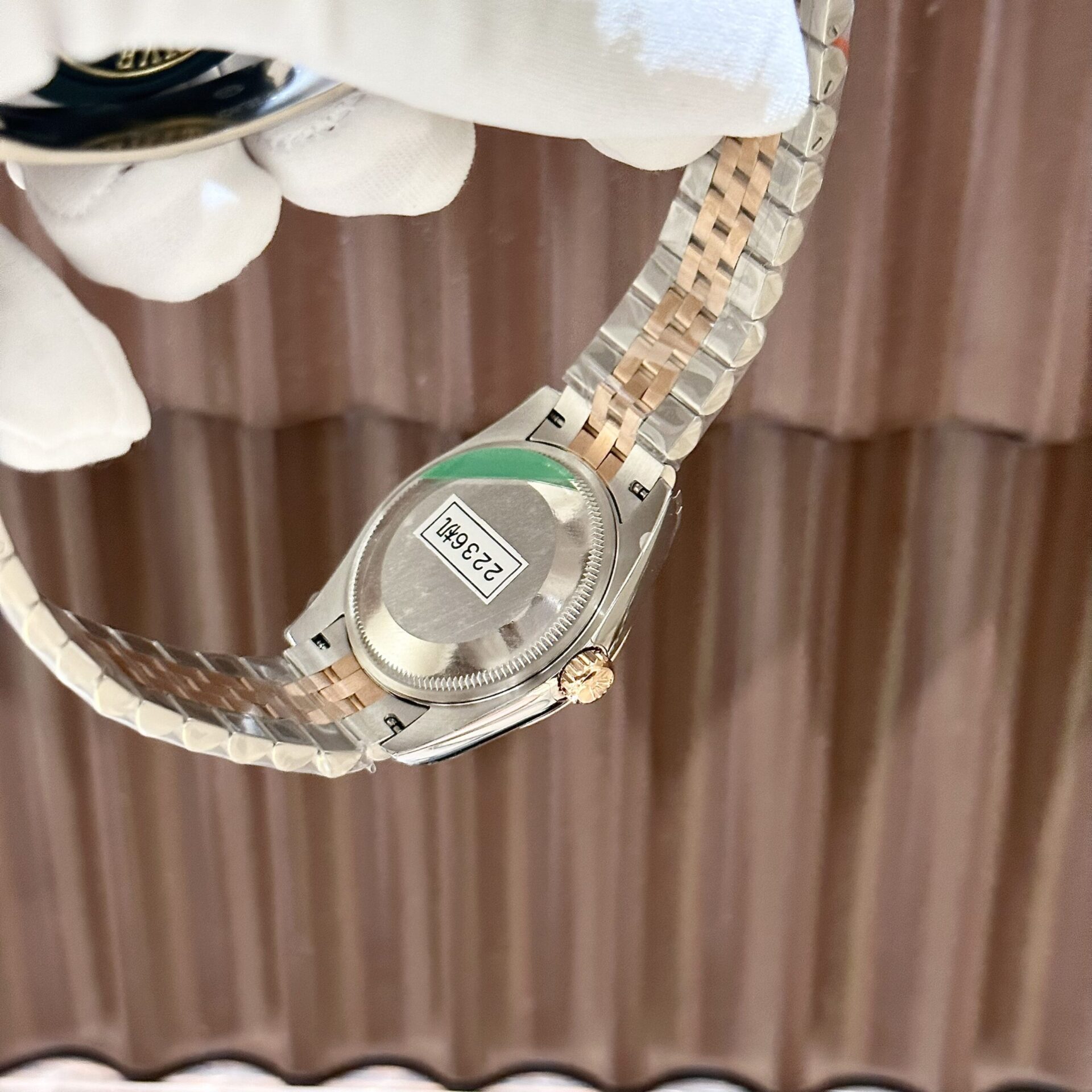 Rolex Replica Watch DateJust Women s Smooth Bezel Demi Rose 31mm - Top club