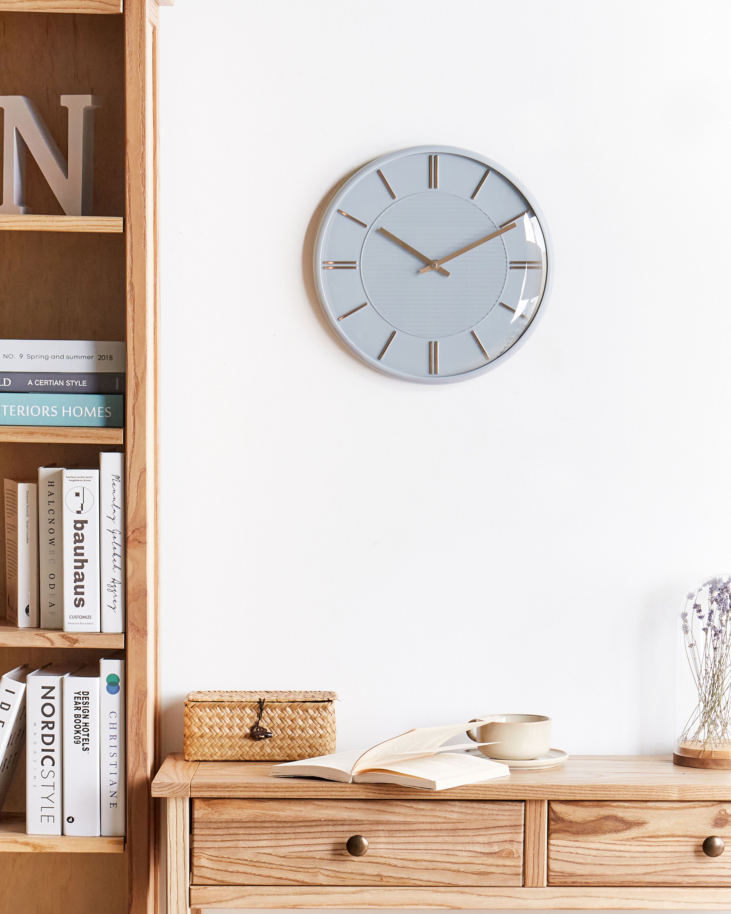 Wall Clock DAROCA 34 cm Grey