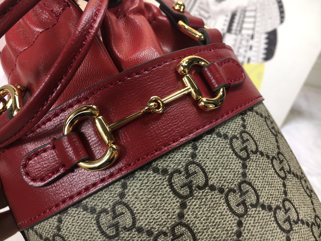 Replica Gucci Horsebit 1955 Small Bucket Bag 6371151:1High-quality replica