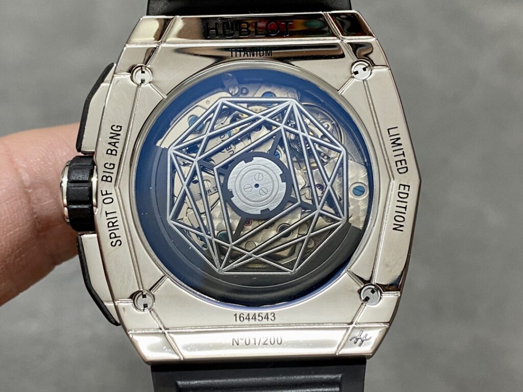 Hublot Replica Watch Spirit Of Big Bang Sang Bleu Rubber Strap 42.2mm - Top club
