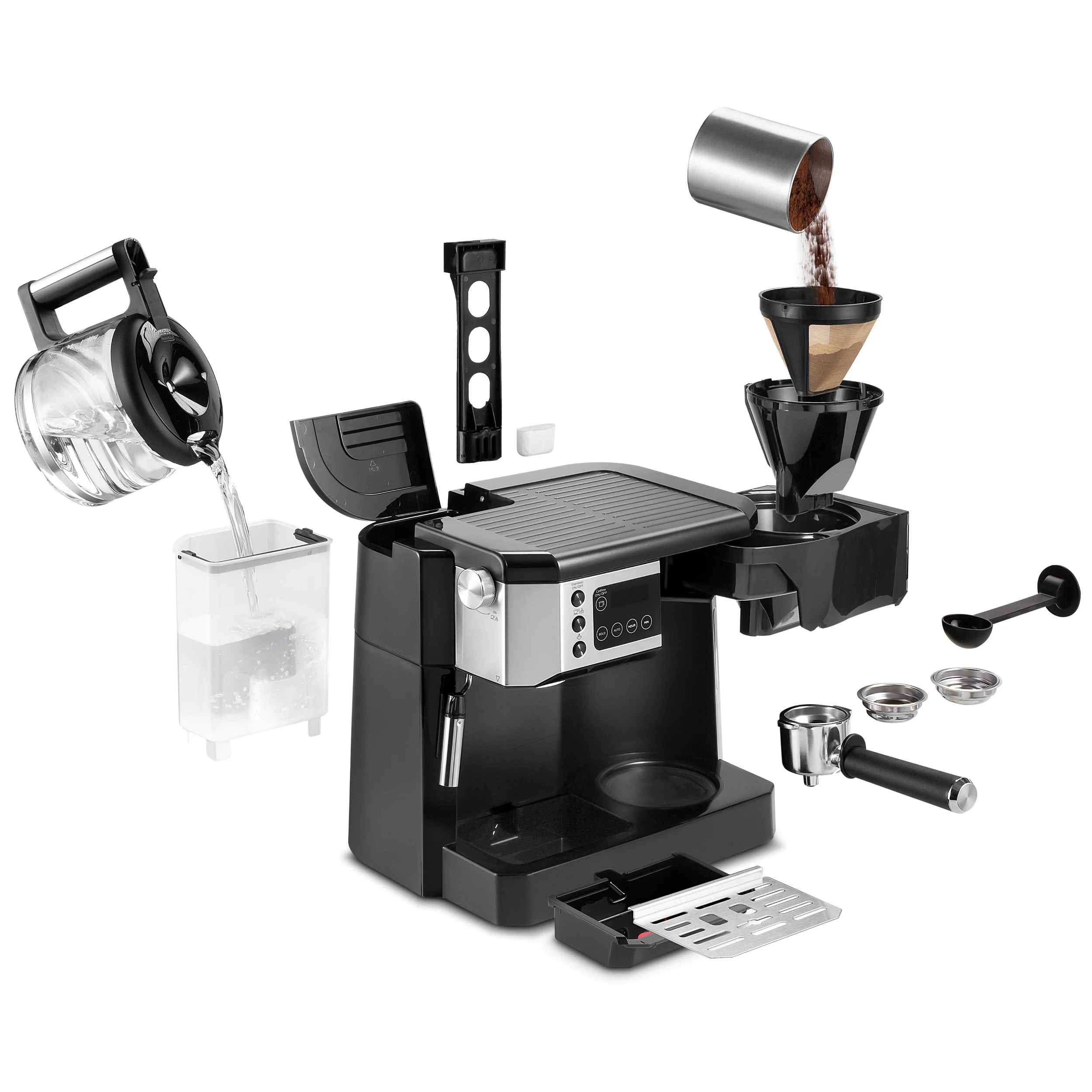 De'Longhi All-in-One Combination Coffee and Espresso Machine - Image 2
