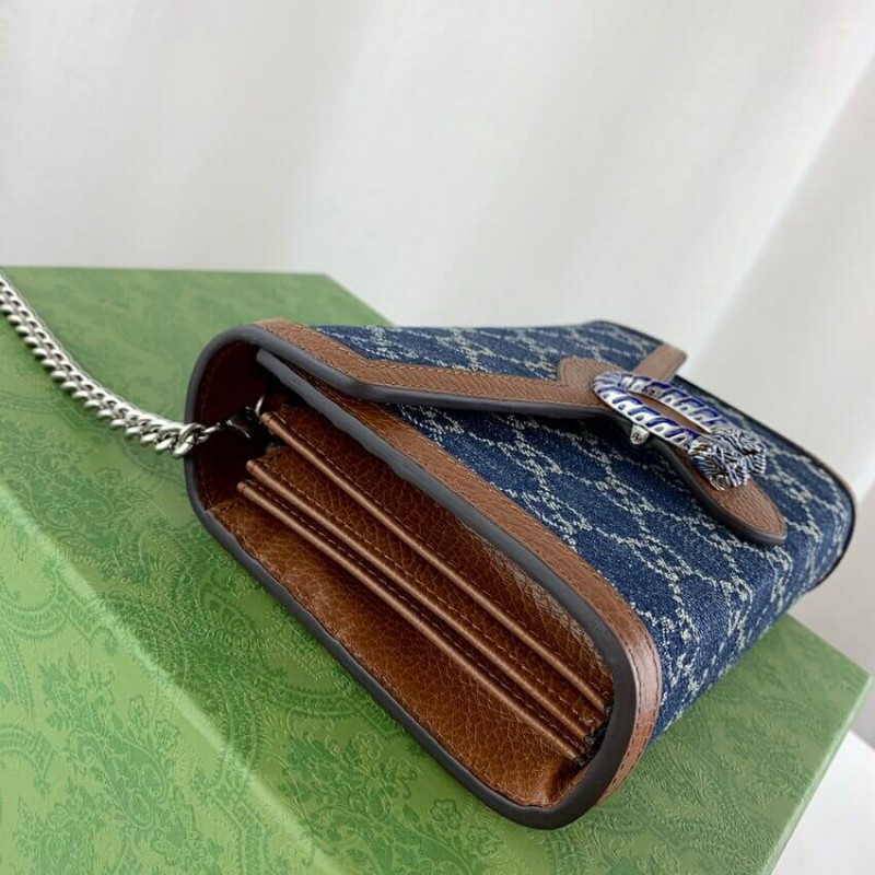Replica Gucci Denim Dionysus Mini Chain Bag 4012311:1High-quality replica