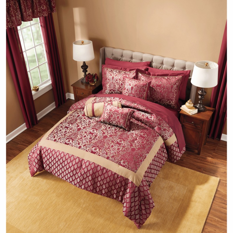 Geneva 21-pc. Jacquard Comforter Set - MIDNIGHT VELVET CATALOG