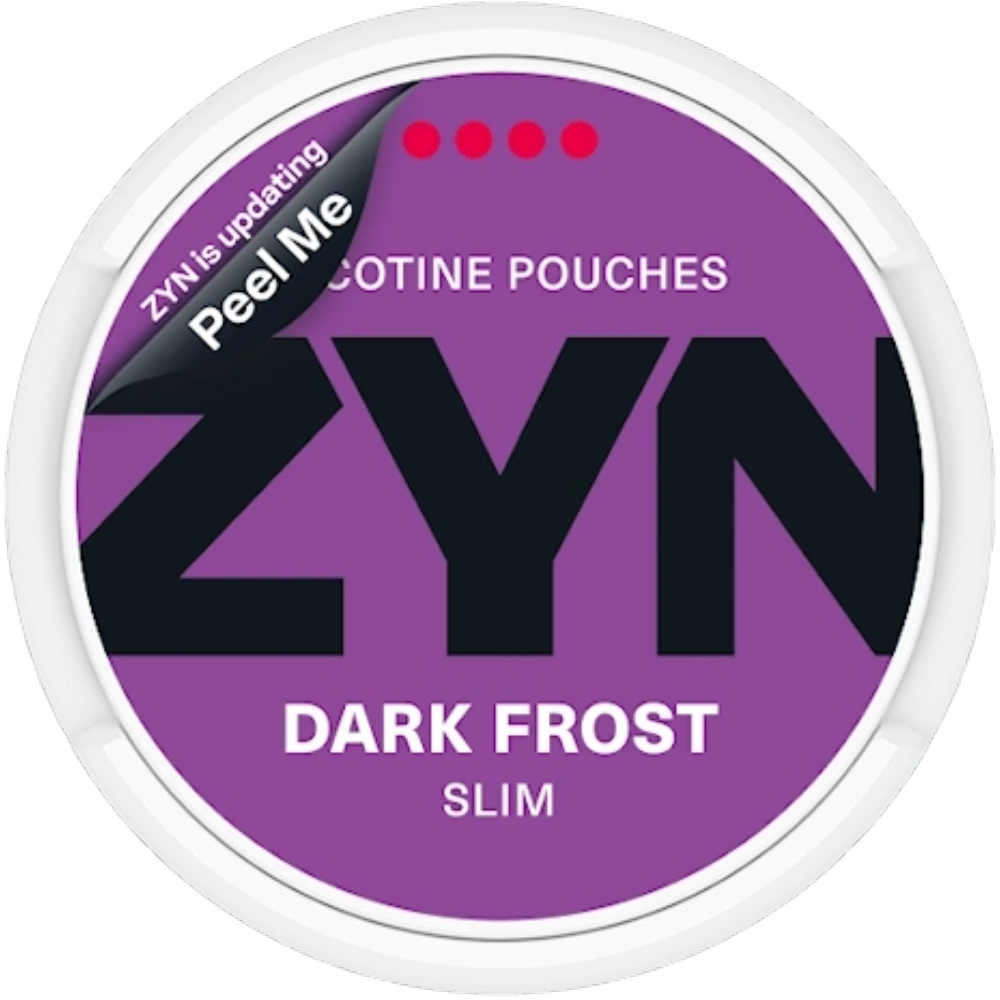 Zyn Nicotine Pouches Dark Frost Slim - 5 Pack