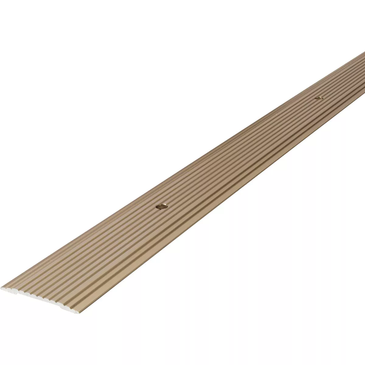M-D Building Products 1-1/4 In. x 36 In. Pewter Aluminum Seam Binder with Screw Nails