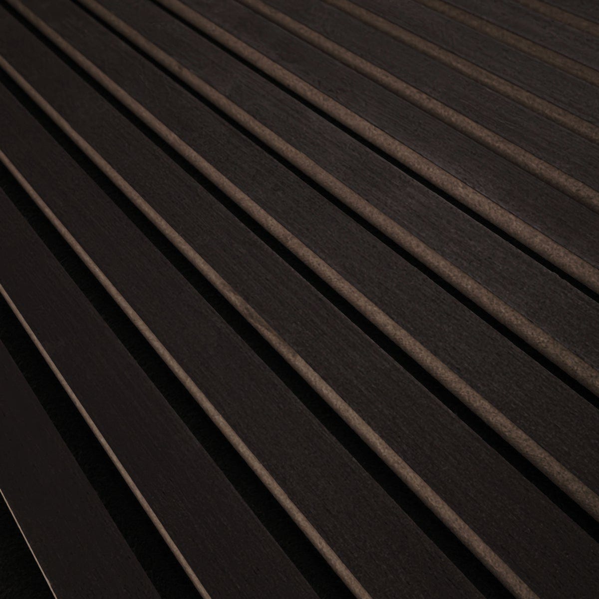 MSI 9-1/2 In. x 94-1/2 In. Black Acoustic Wood Slat Paneling (4-Pack)