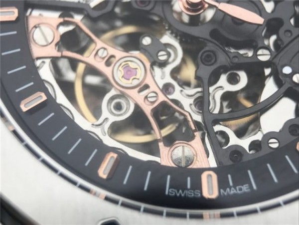 Replica Audemars Piguet Royal Oak 41mm Double Balance Wheel Openworked 15407 SS JF SS Bracelet A3132 - Top club
