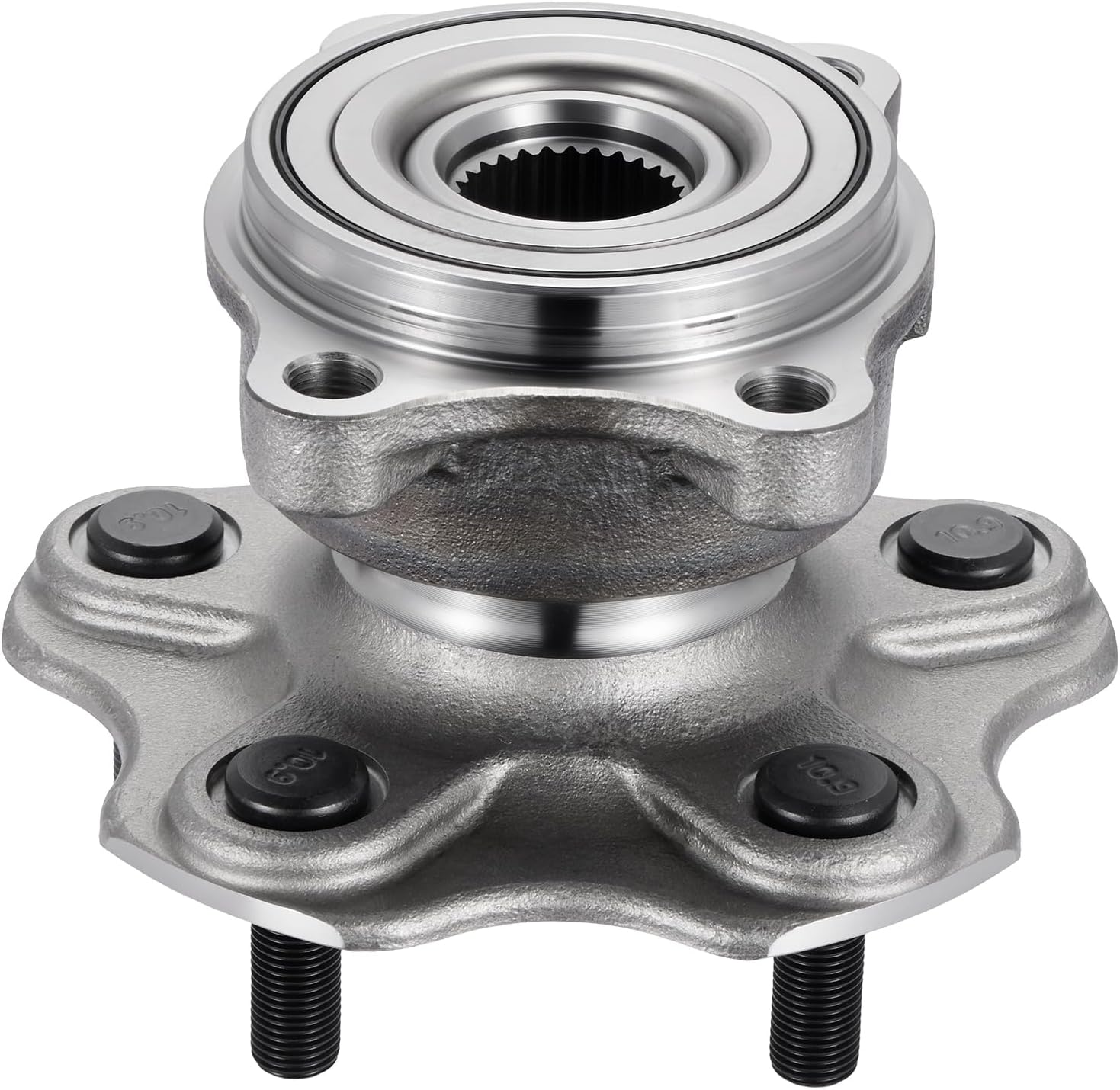 BDFHYK Wheel Bearing Hub Assembly Compatible with Infiniti G35 2003-2007 3.5L V6; Compatible with Nissan 350Z 2003-2009 3.5L V6