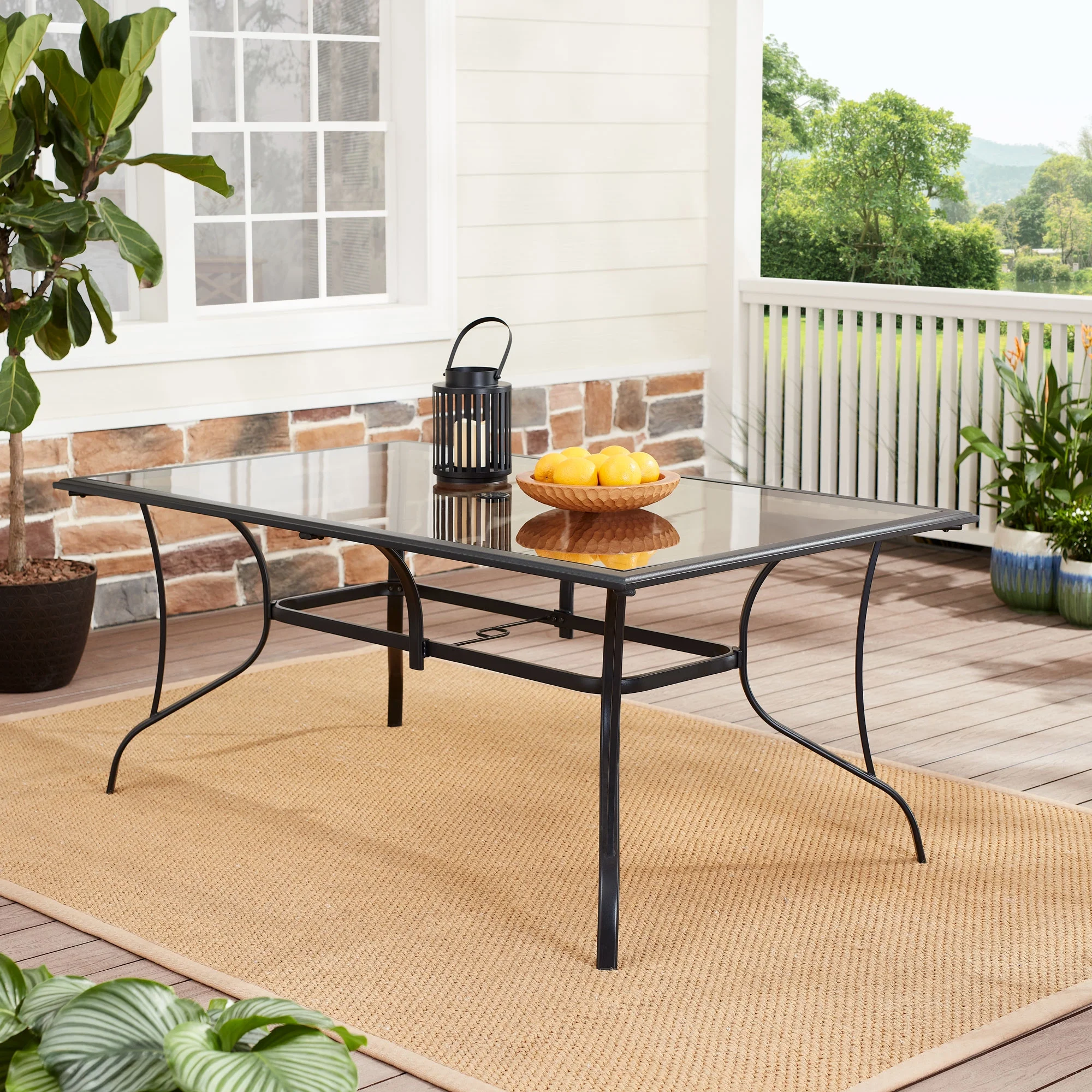 Mainstays Highland Knolls 7 Piece Outdoor Dining Set - Image 2