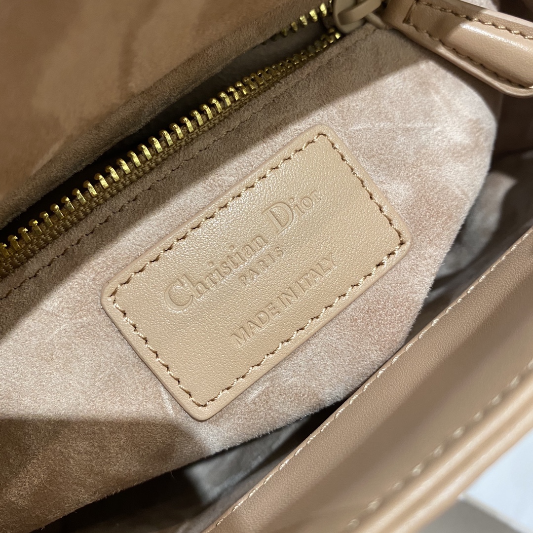Dior Christian Dior Mini Lady Bag Beige For Women 6.5in/17cm1:1High-quality replica