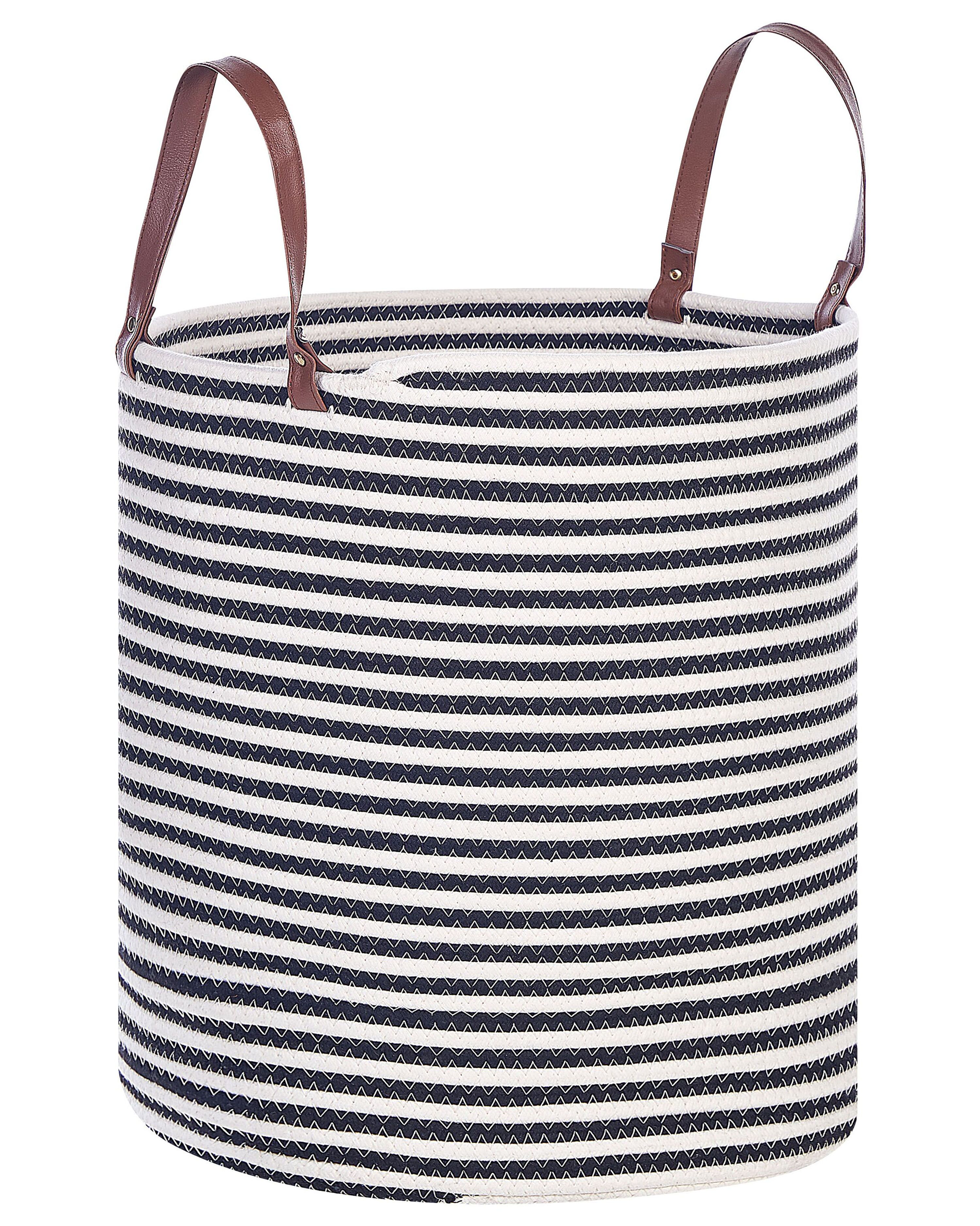 Basket ICHKA Cotton Black/ White