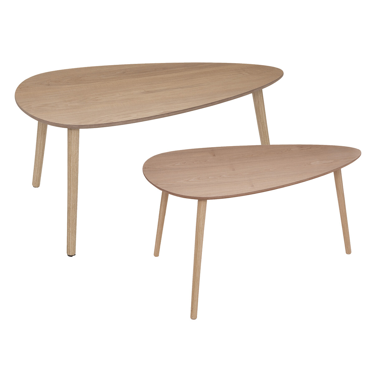 Nesting tables "Mileo" Pine, L.88/98 cm