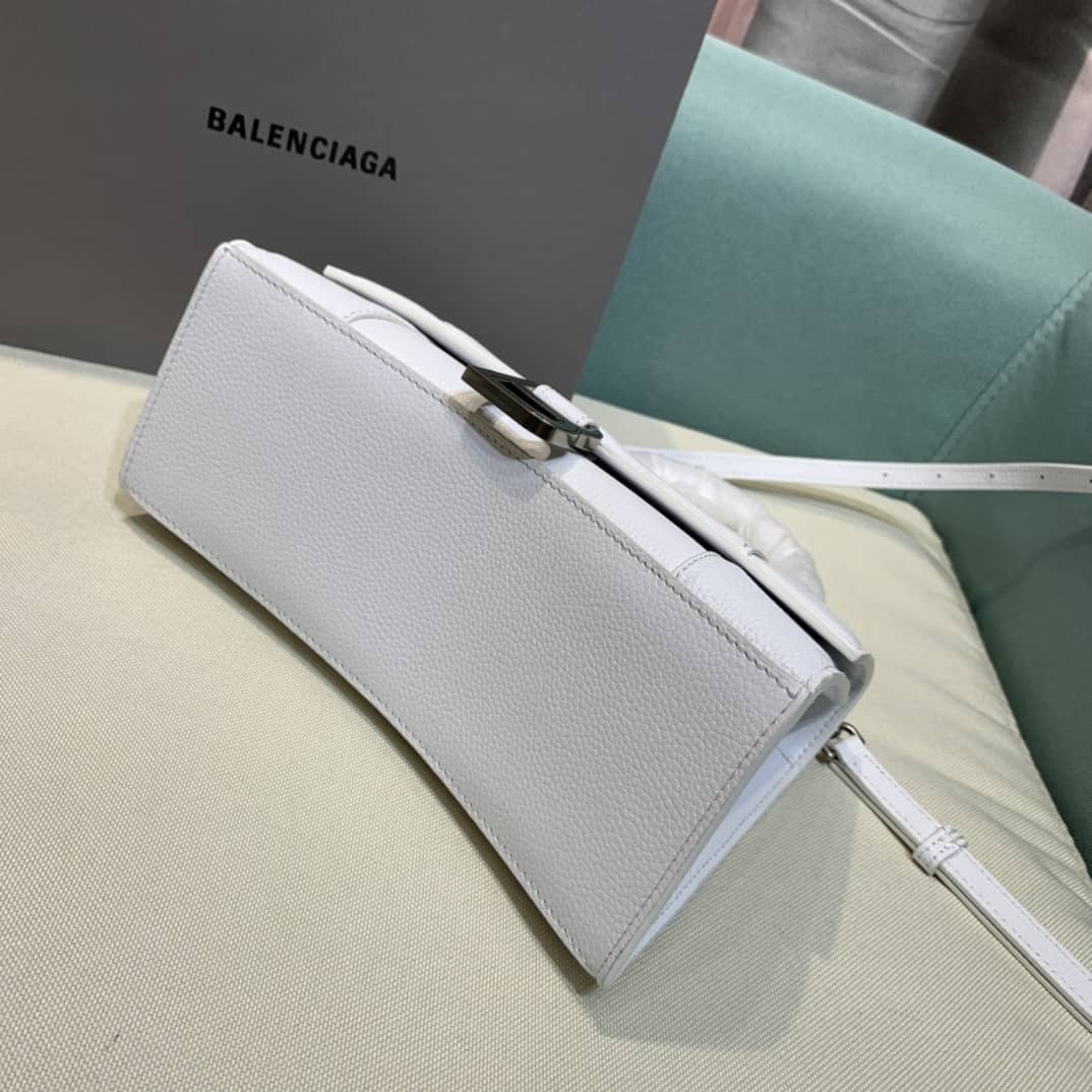 Balenciaga Hourglass Leather Top Handle Replica Bag - Replicaclubs