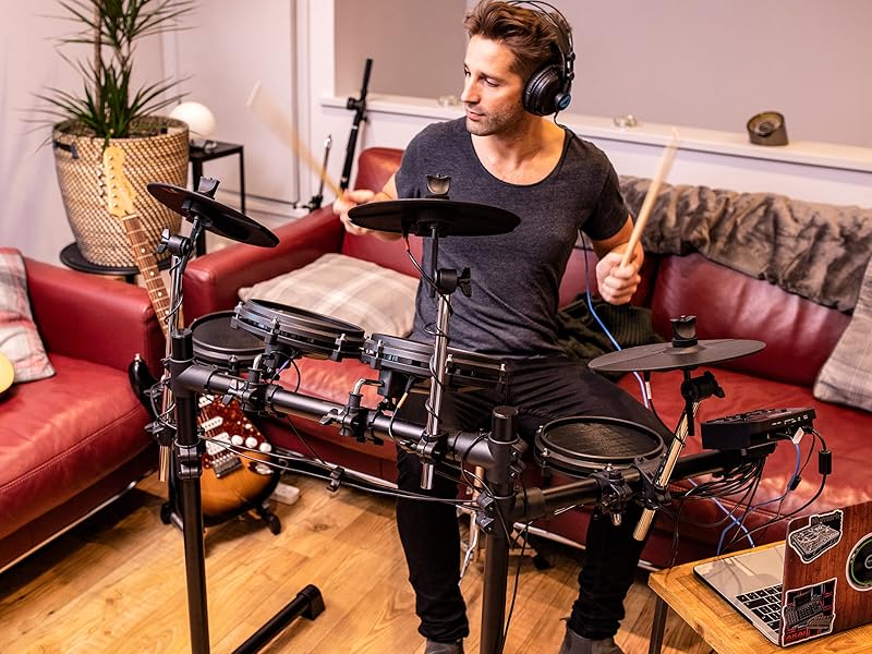 Kit de batterie électronique Turbo Mesh Alesis avec cours exclusifs Free Melodics inclus