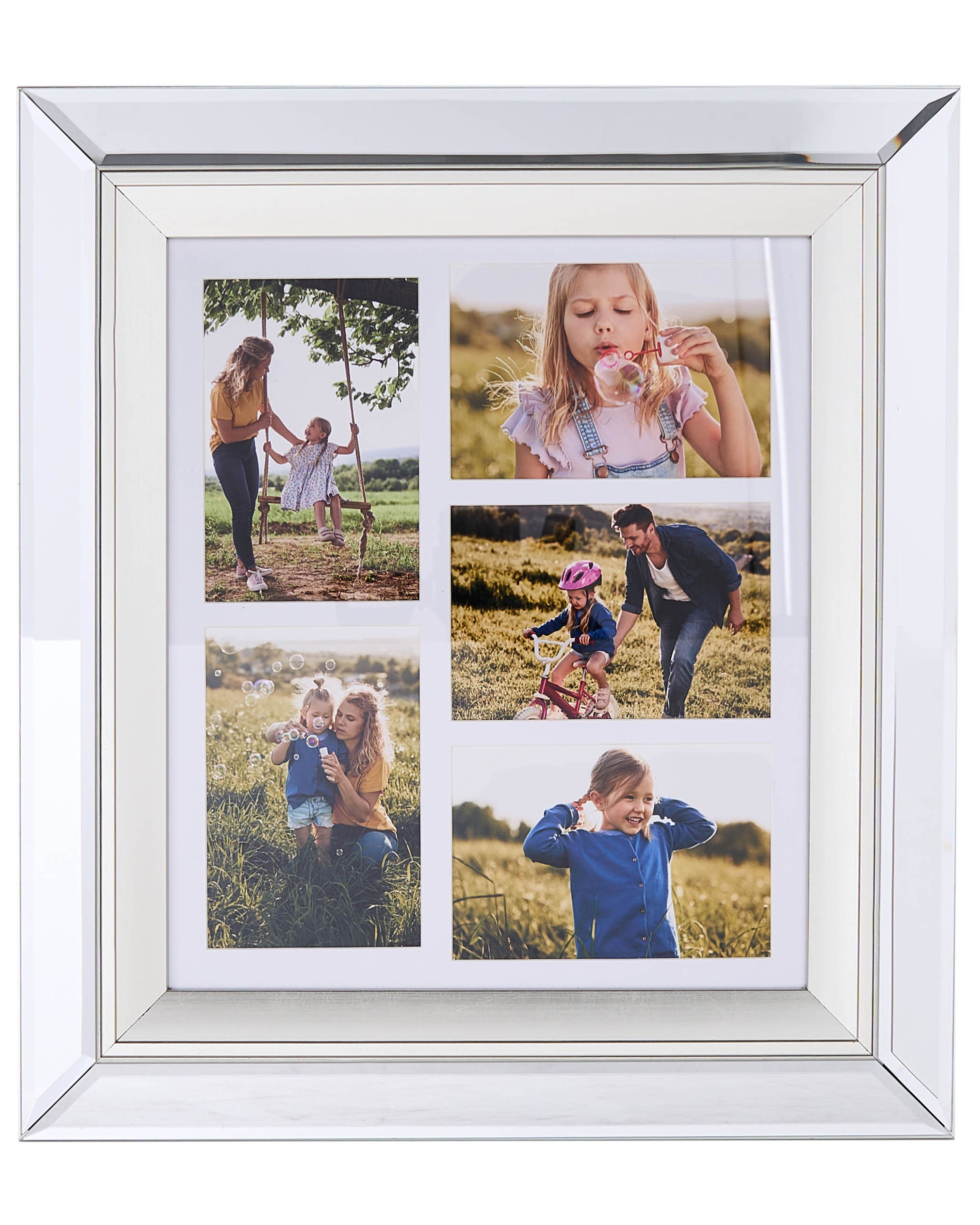 Frame for 5 Photos MAKENI Silver