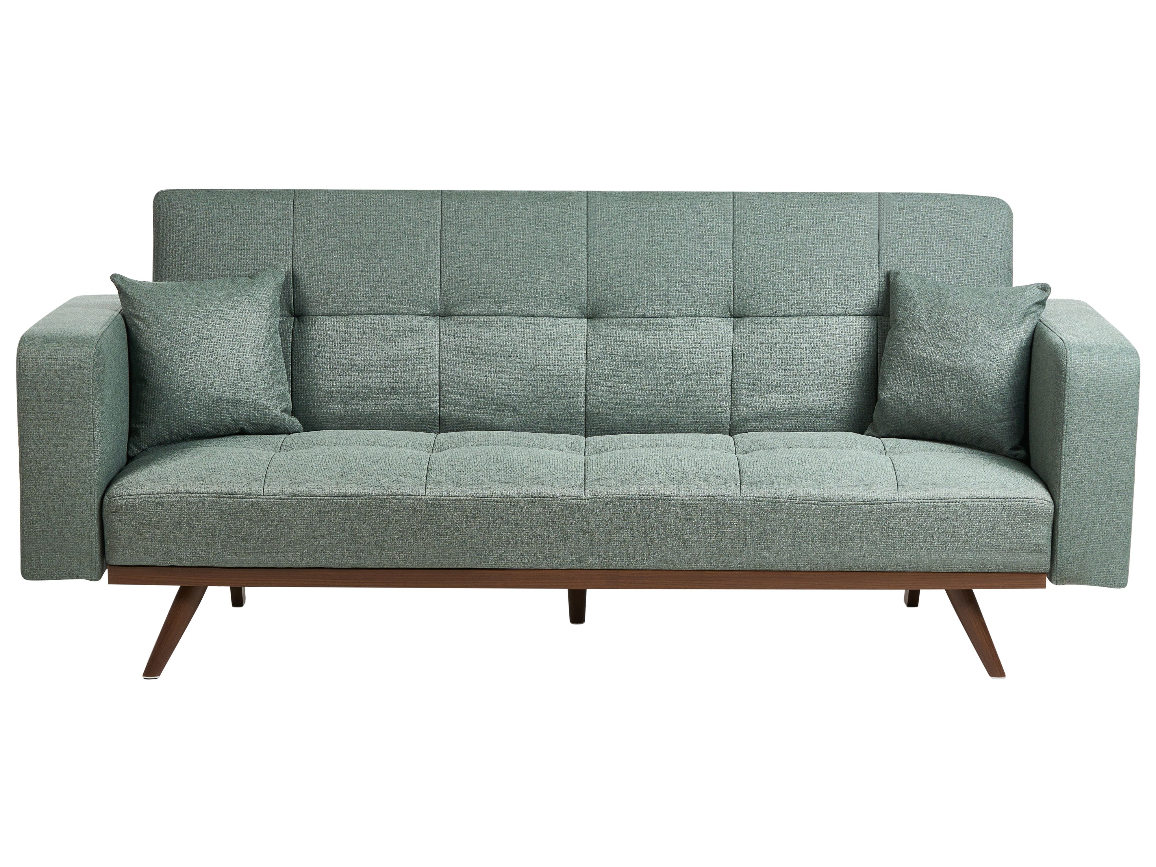 Sofa Bed 3 Seater HJULBY Green
