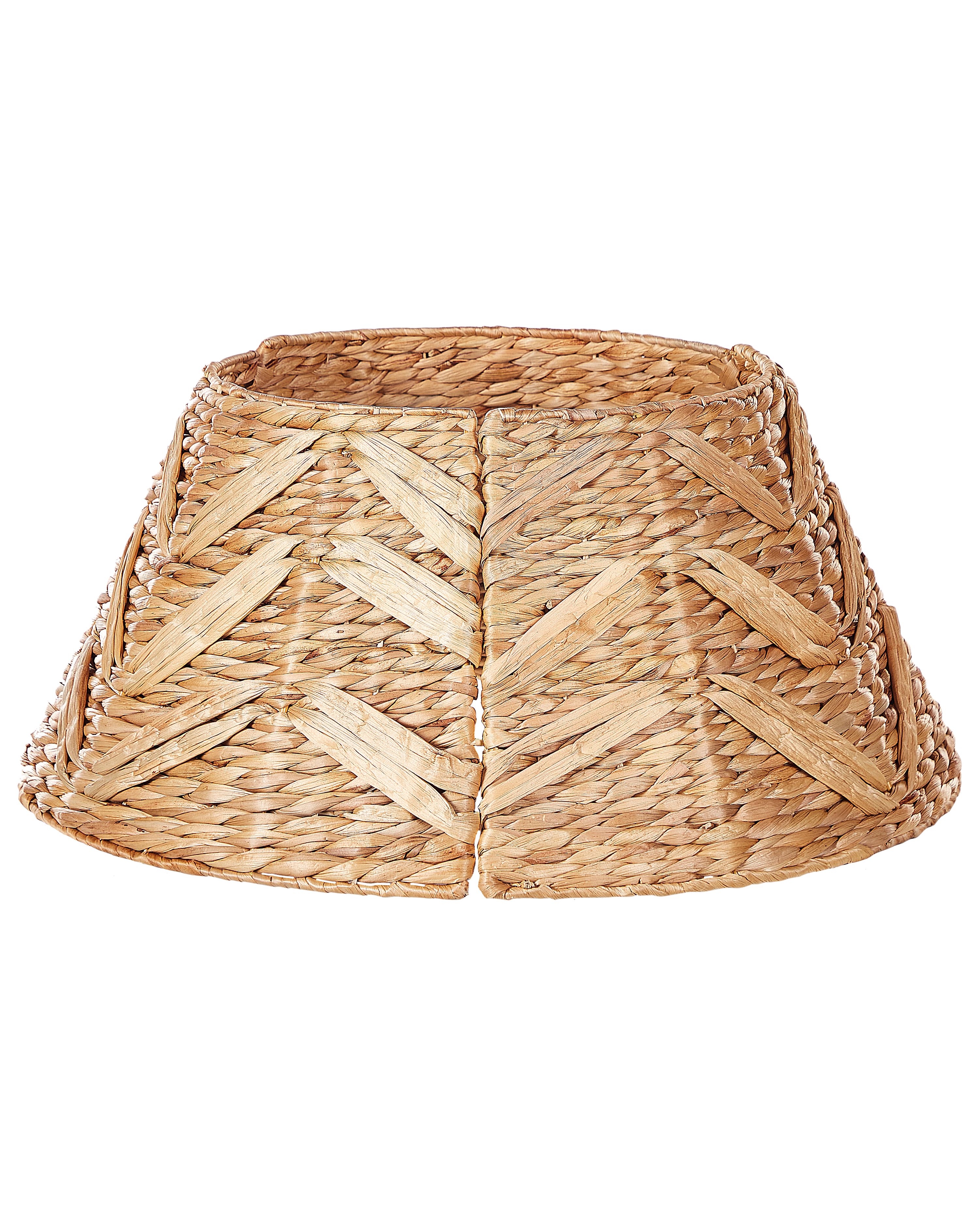 Christmas Tree Collar FLATEYRI Water Hyacinth Natural 60 cm