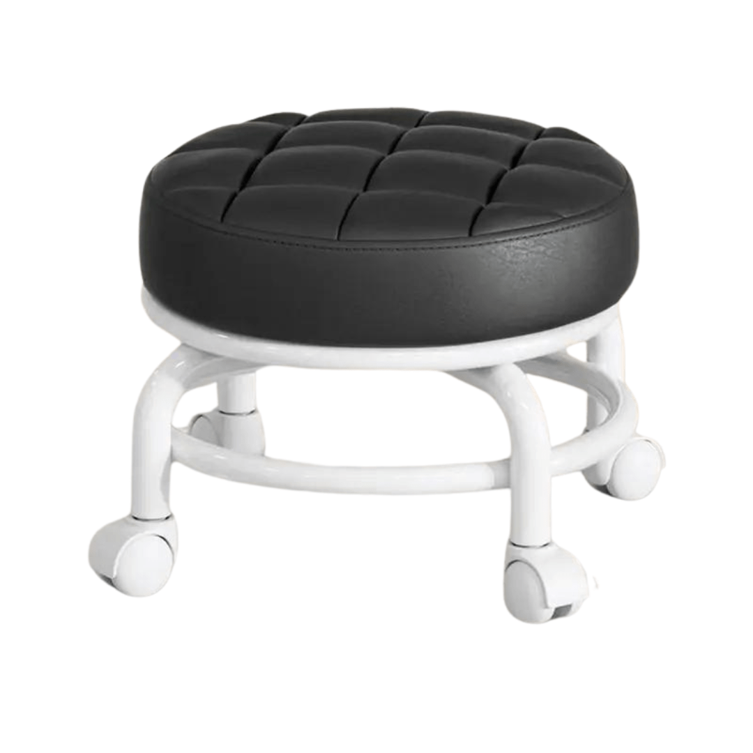 FlexiRoll - Ergonomische Rolkruik - 360° Draaibare Zitkruk - Verstelbare Roterende Kruk