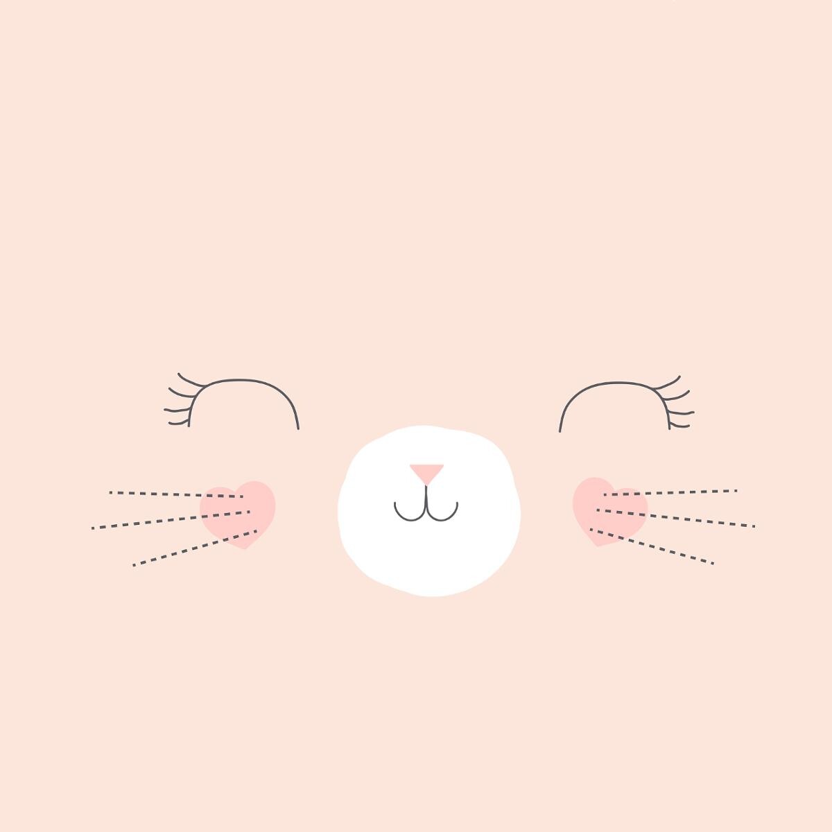 Kids bed linen set "Cat" Cotton, 140x200 cm