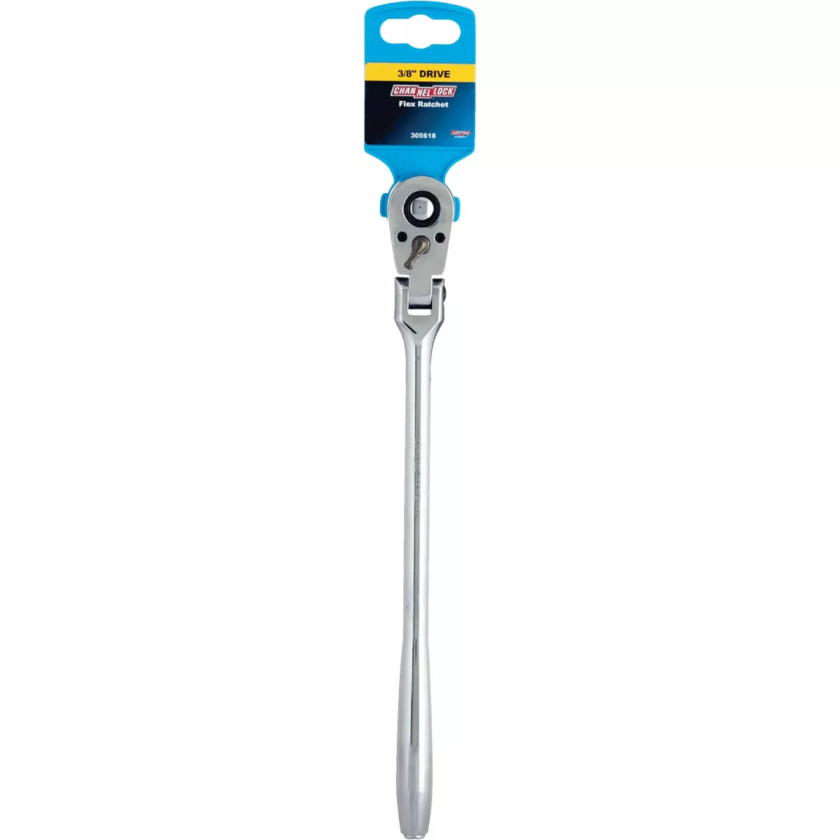 Channellock 3/8 In. Drive 72-Tooth Flex Head Ratchet