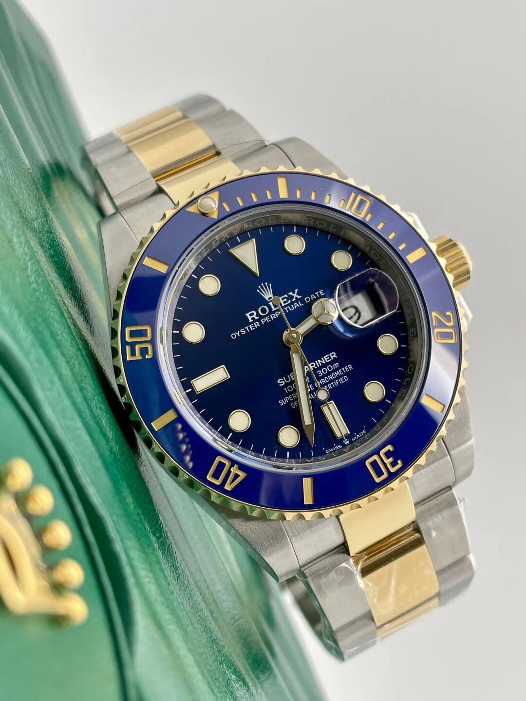 Rolex Submariner M126613LB-0002 Blue Gold 41MM(1:1 replica) - Elite Watch Atelier