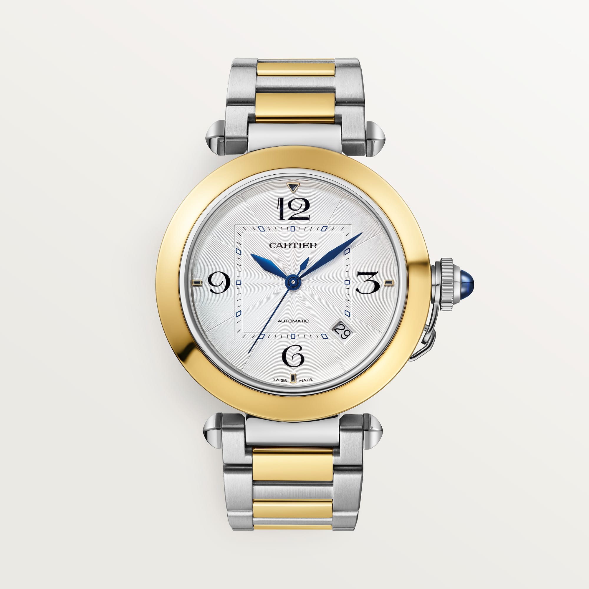 Pasha de fake cartier watch 41 mm mechanical movement with automatic winding caliber 1847 MC(1:1 replica) - Top club