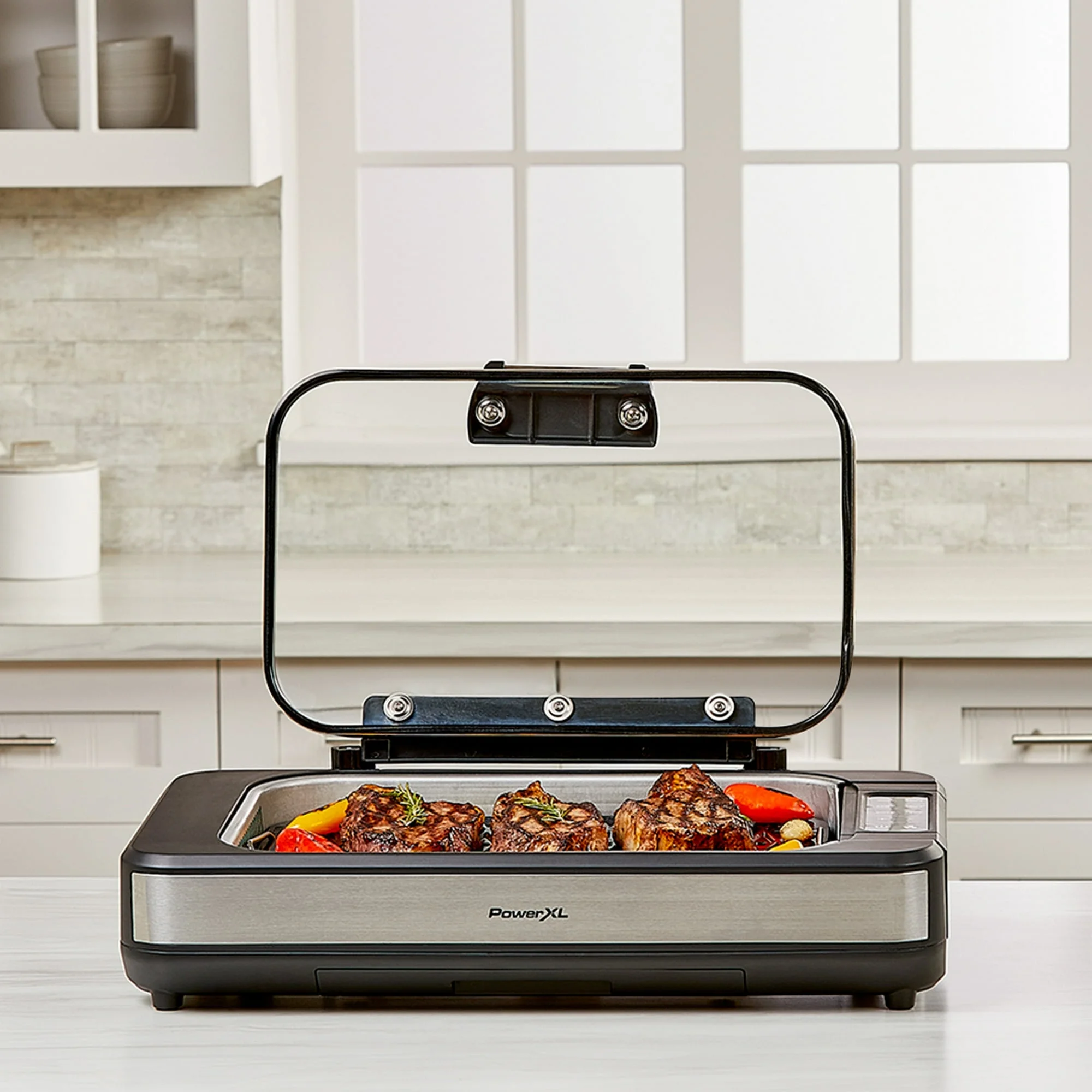 PowerXL Smokeless Grill Elite, AirFlow Technology, Smoke Capture Fan