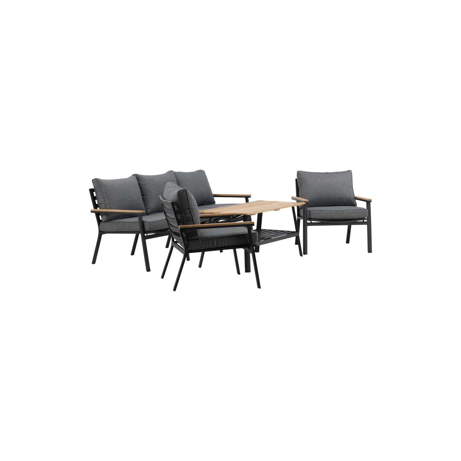 Venture Home Brasilia Bankstel - Zwart