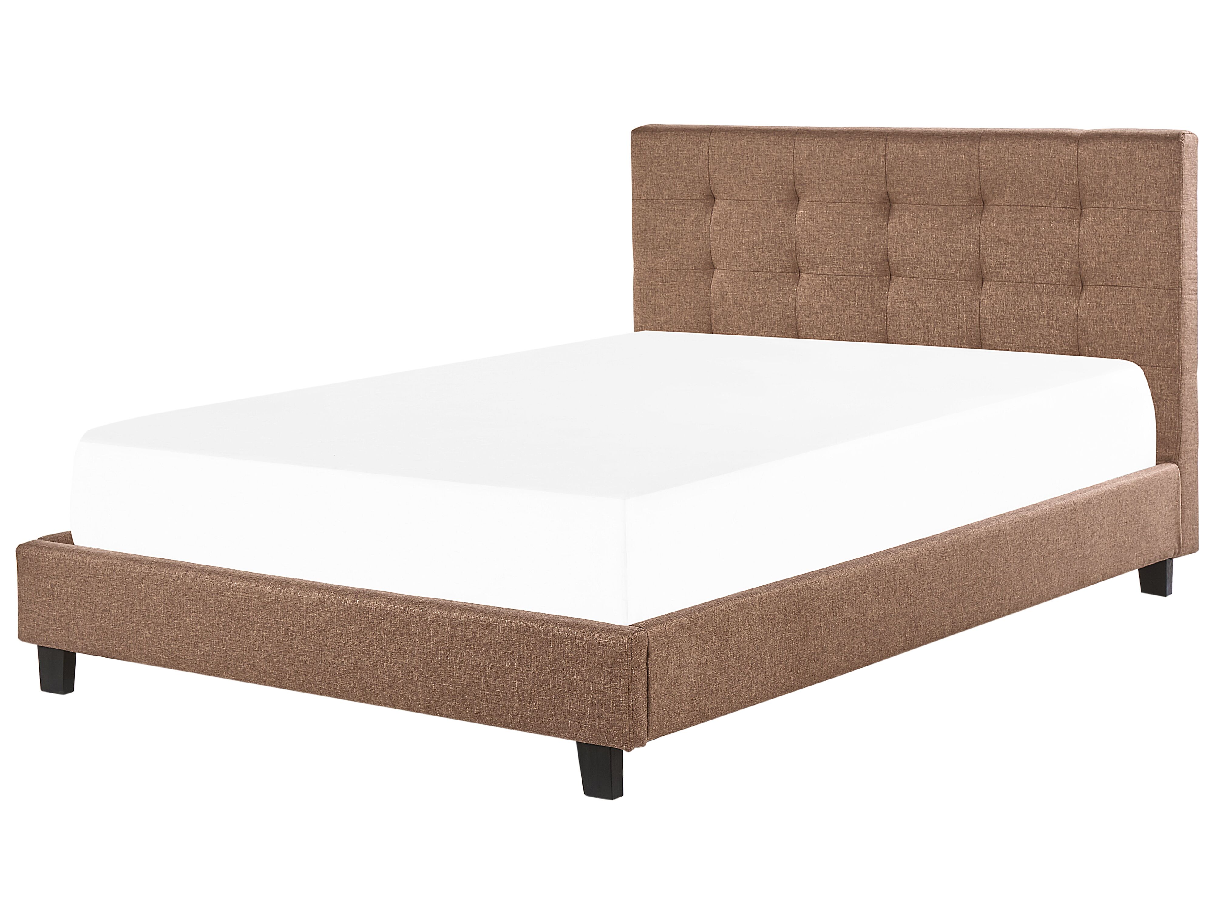 Bed Fabric LA ROCHELLE 180 x 200 cm (EU Super King) Brown