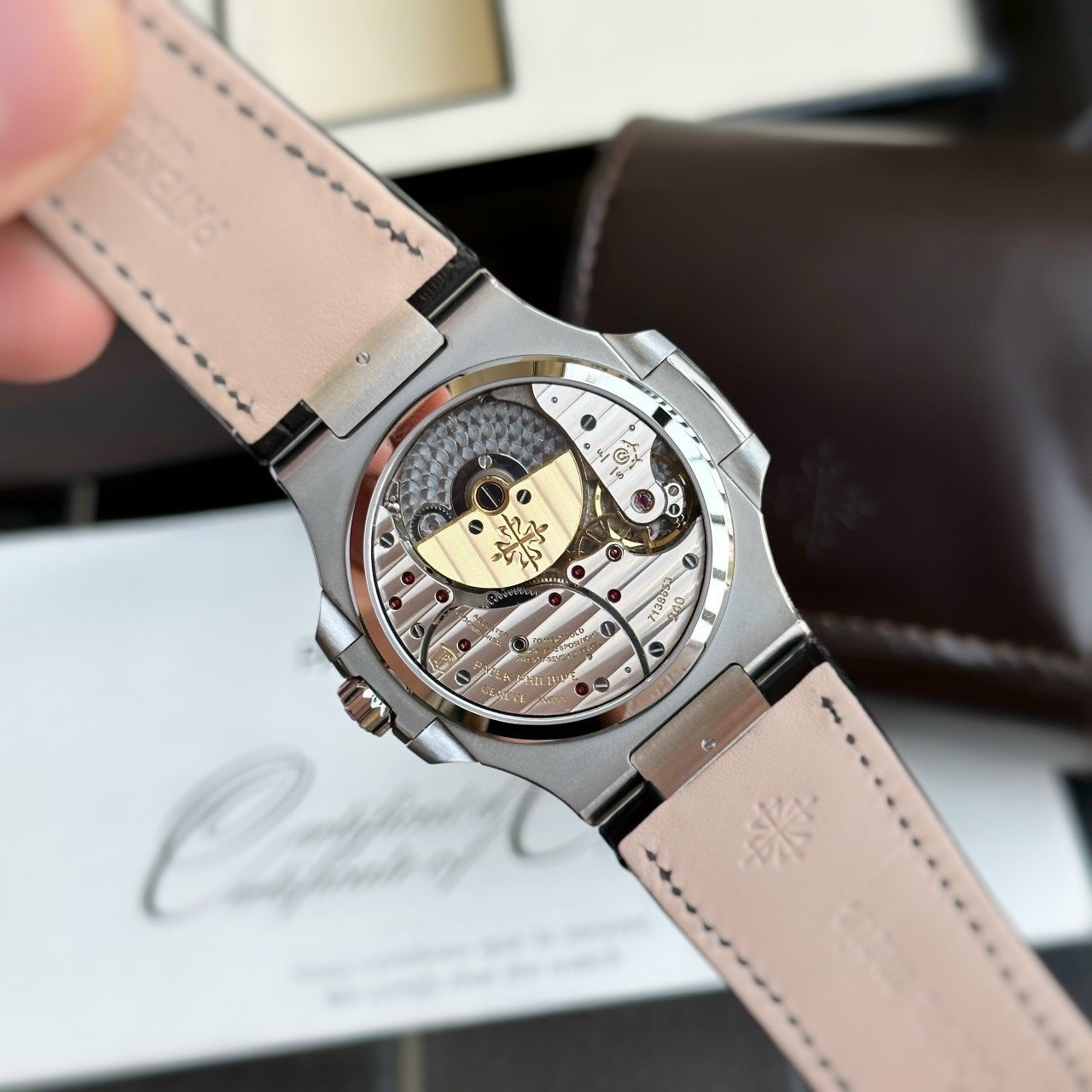 Patek Philippe 5712 Replica Watch Grey Dial GR Factory 40mm - Top club