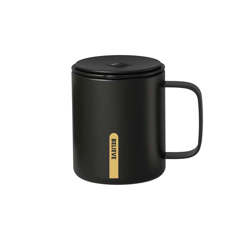 Modern 316 Stainless Steel Office Cup Tea Thermos Water Cup Drink Thermos Cup Coffee Mug for Office Advertising Gift