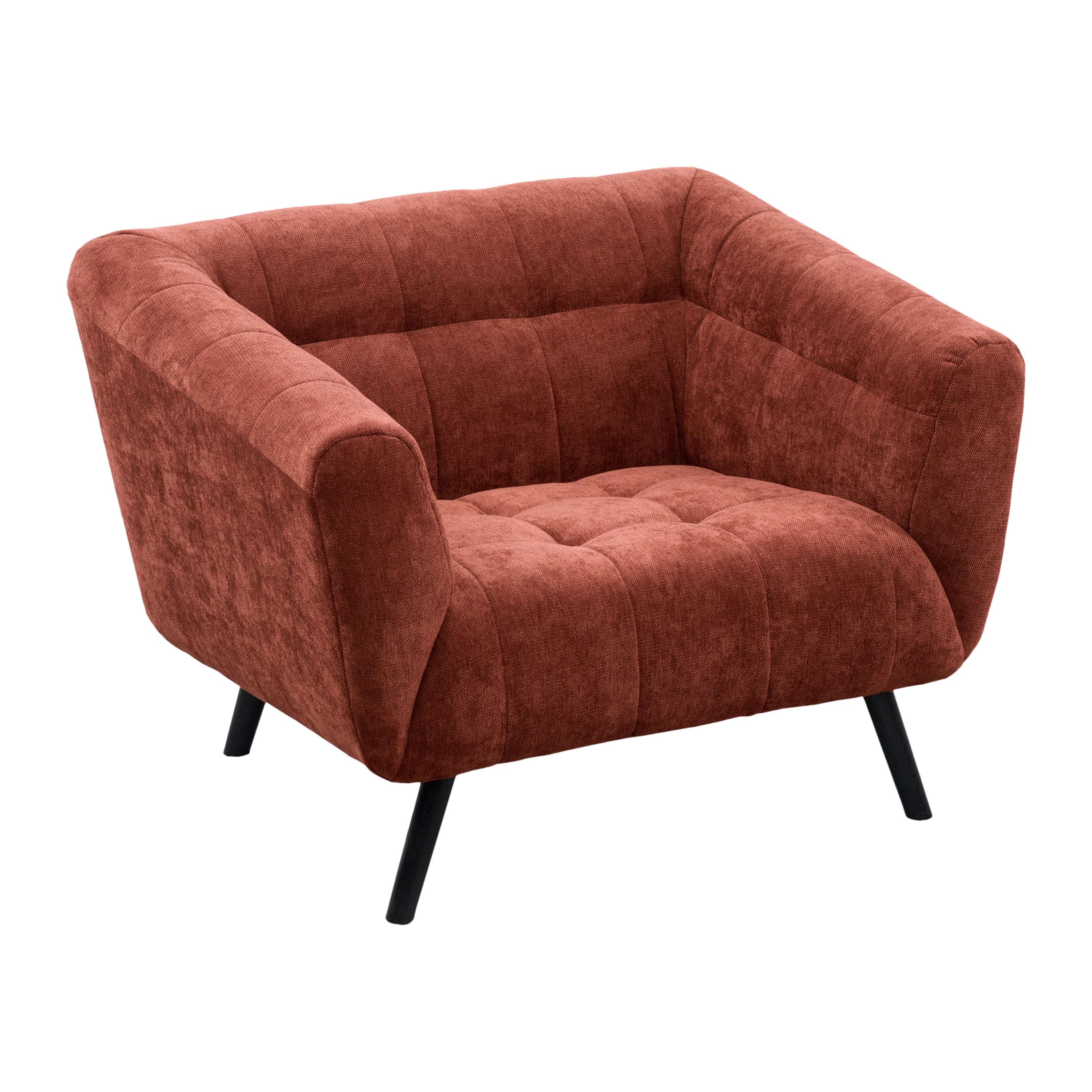 Blokker Cubba Fauteuil - Wijnrood