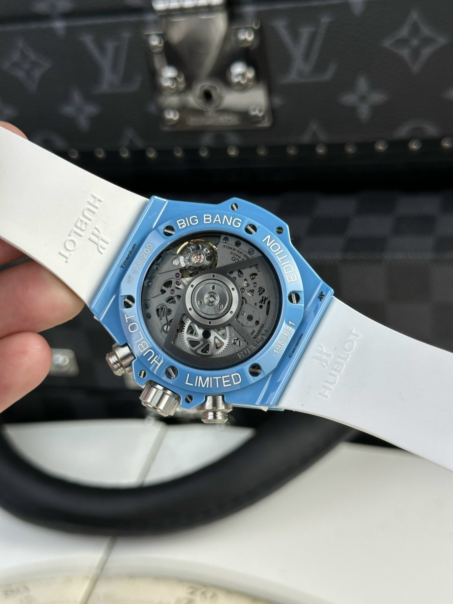 Hublot Best Replica Watch Big Bang Unico Ceramic Sky Blue BBF Factory 42mm - Top club