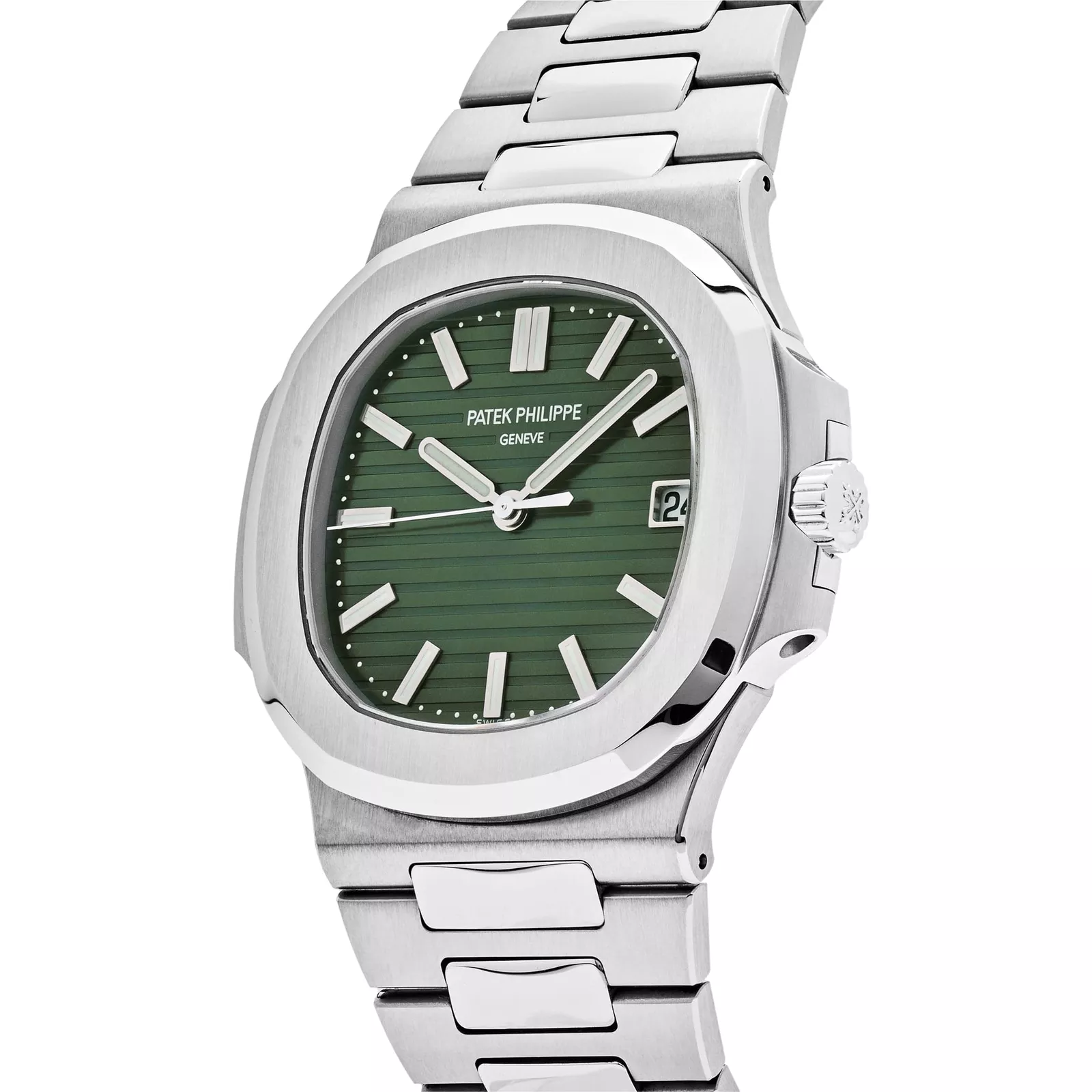 Patek Philippe Nautilus Automatic Green Dial 5711-1A-014(1:1 replica) - Elite Watch Atelier