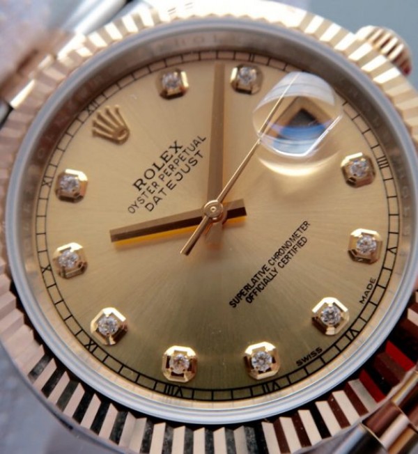 Replica Rolex DateJust 41mm 126333 Noob RG Wrapped RG Dial Diamonds Markers SS/RG Bracelet A3235 - Top club