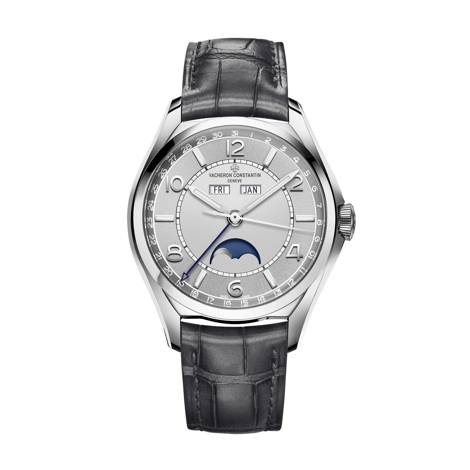 Replica Watches Fake Vacheron Constantin Fiftysix complete calendar 40 MM STEEL(1:1 replica) - Top club