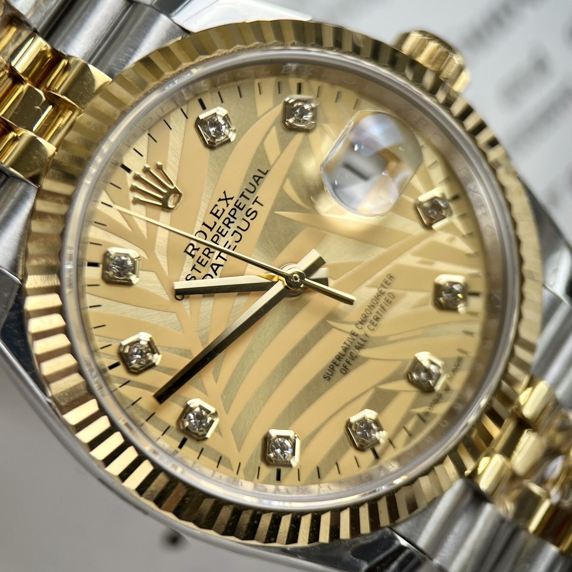 Rolex DateJust Fake Watch Demi Gold Jubilee Strap EW Factory 36/41mm - Elite Watch Atelier