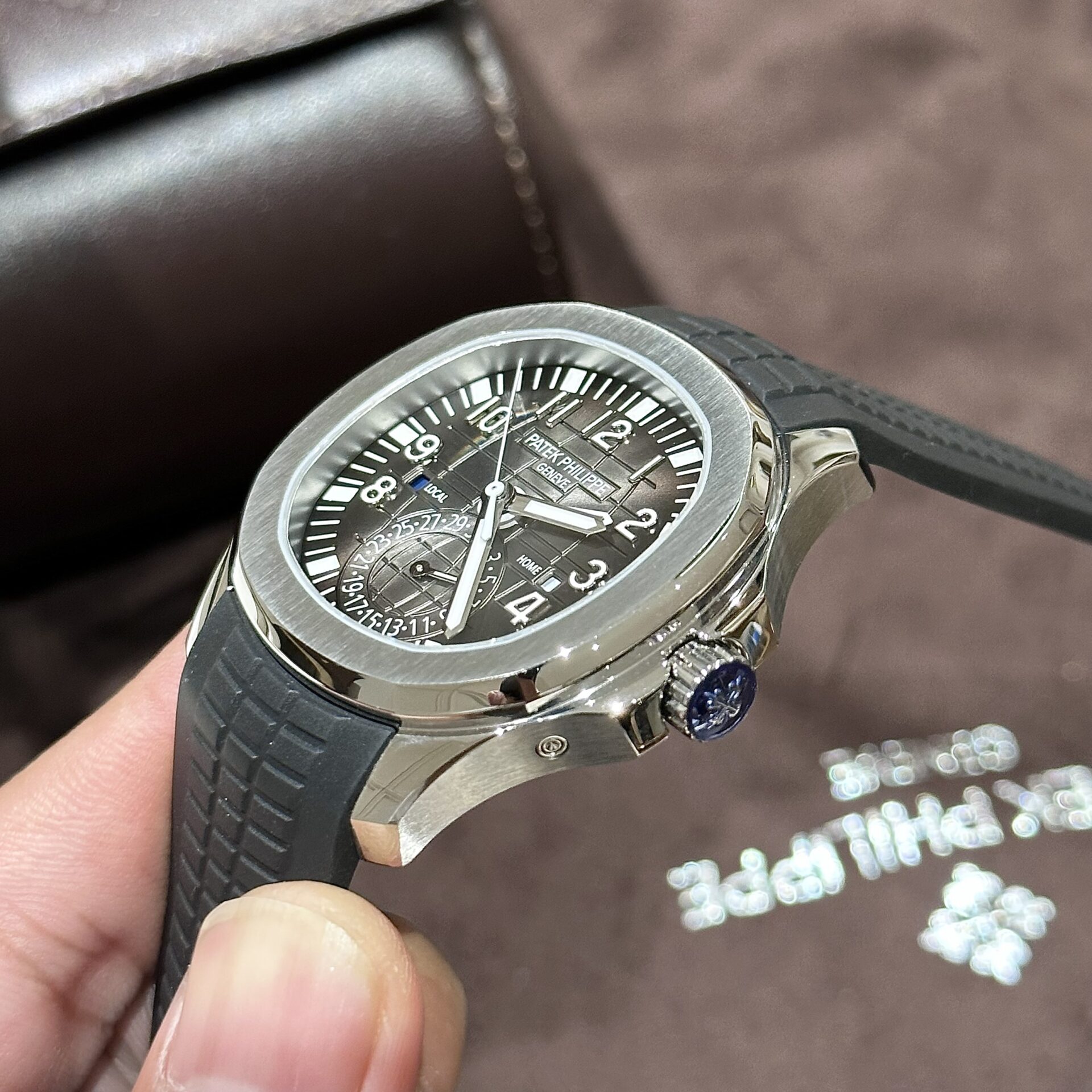 Patek Philippe Aquanaut 5164A Replica 1:1 Watch Gray Dial 40.8mm - Top club