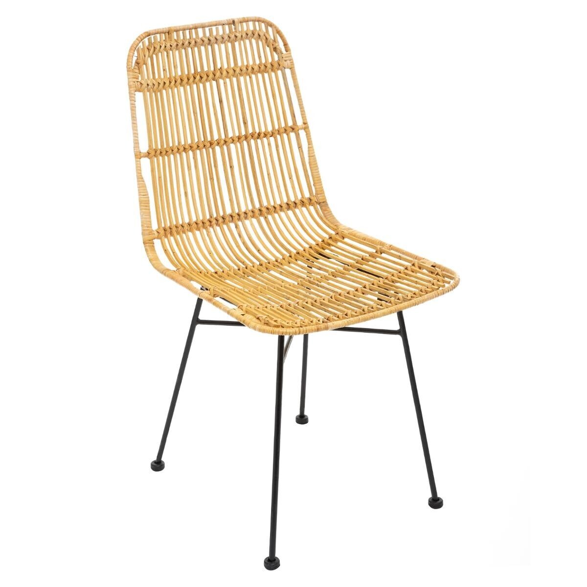 Chair "Kubu" Rattan, Metal