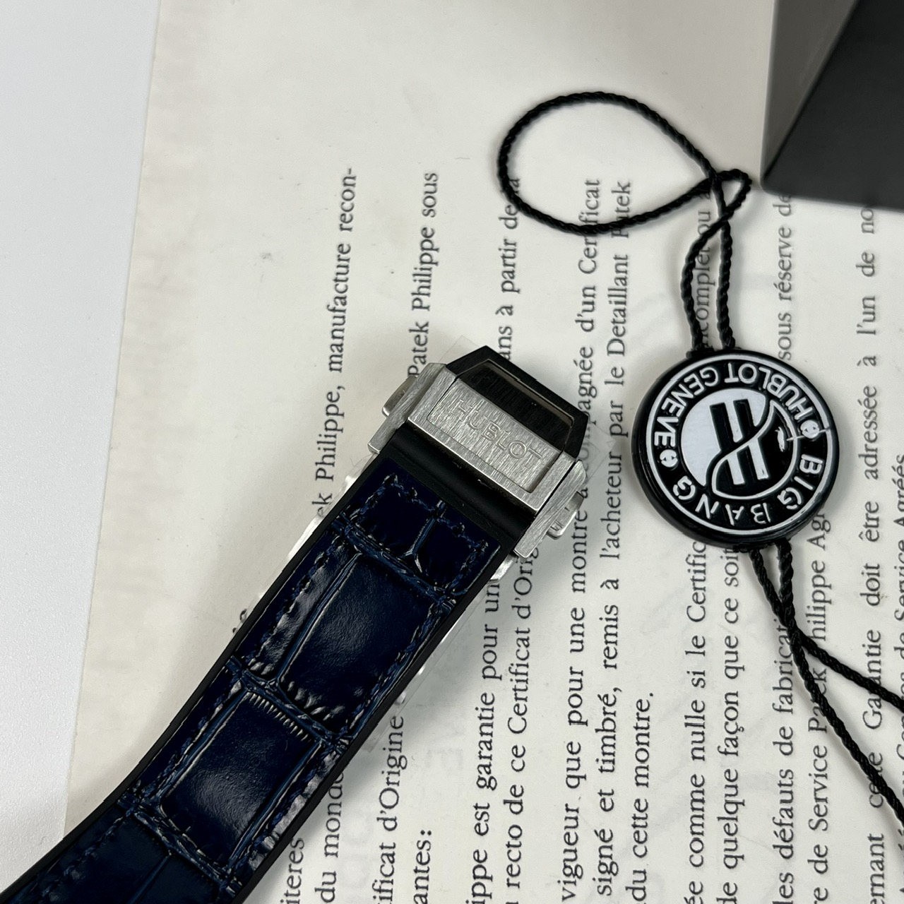 Hublot Replica 1:1 Watch Big Bang One Click Blue Dial With Diamond benzene 38mm - Top club