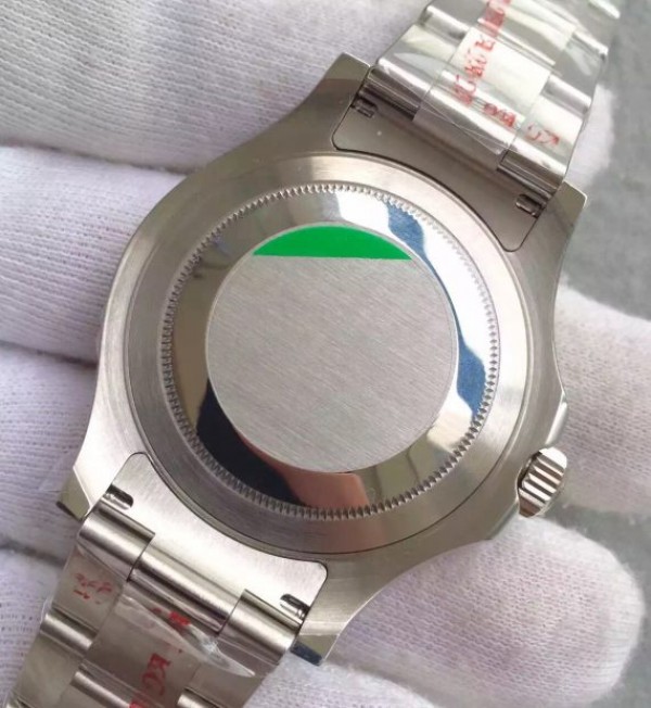 Replica Rolex Yacht-Master 116622 Noob White Dial on SS Bracelet A2824 - Elite Watch Atelier