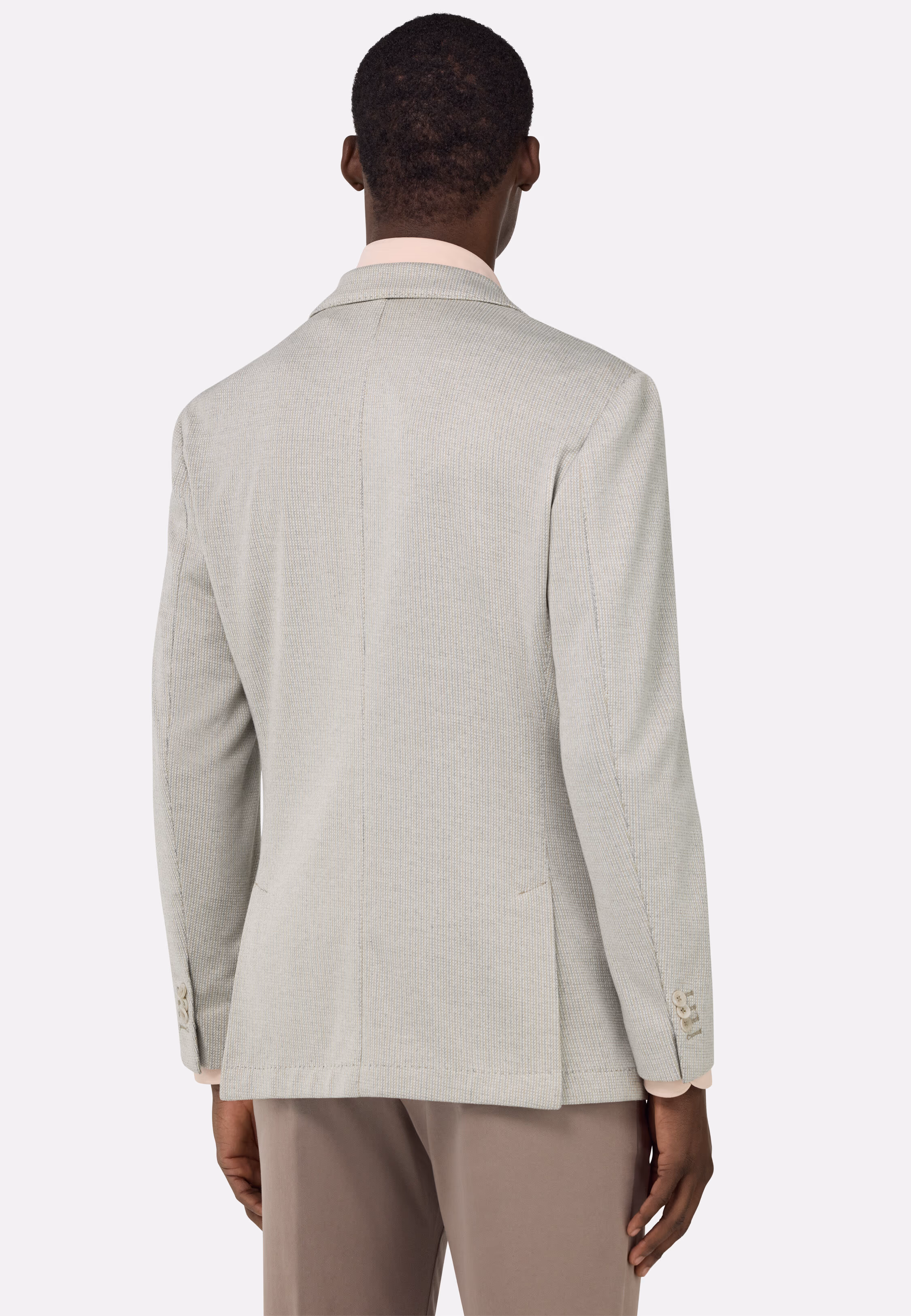 BOGGI Beige B-Jersey Cotton Blend Jacket