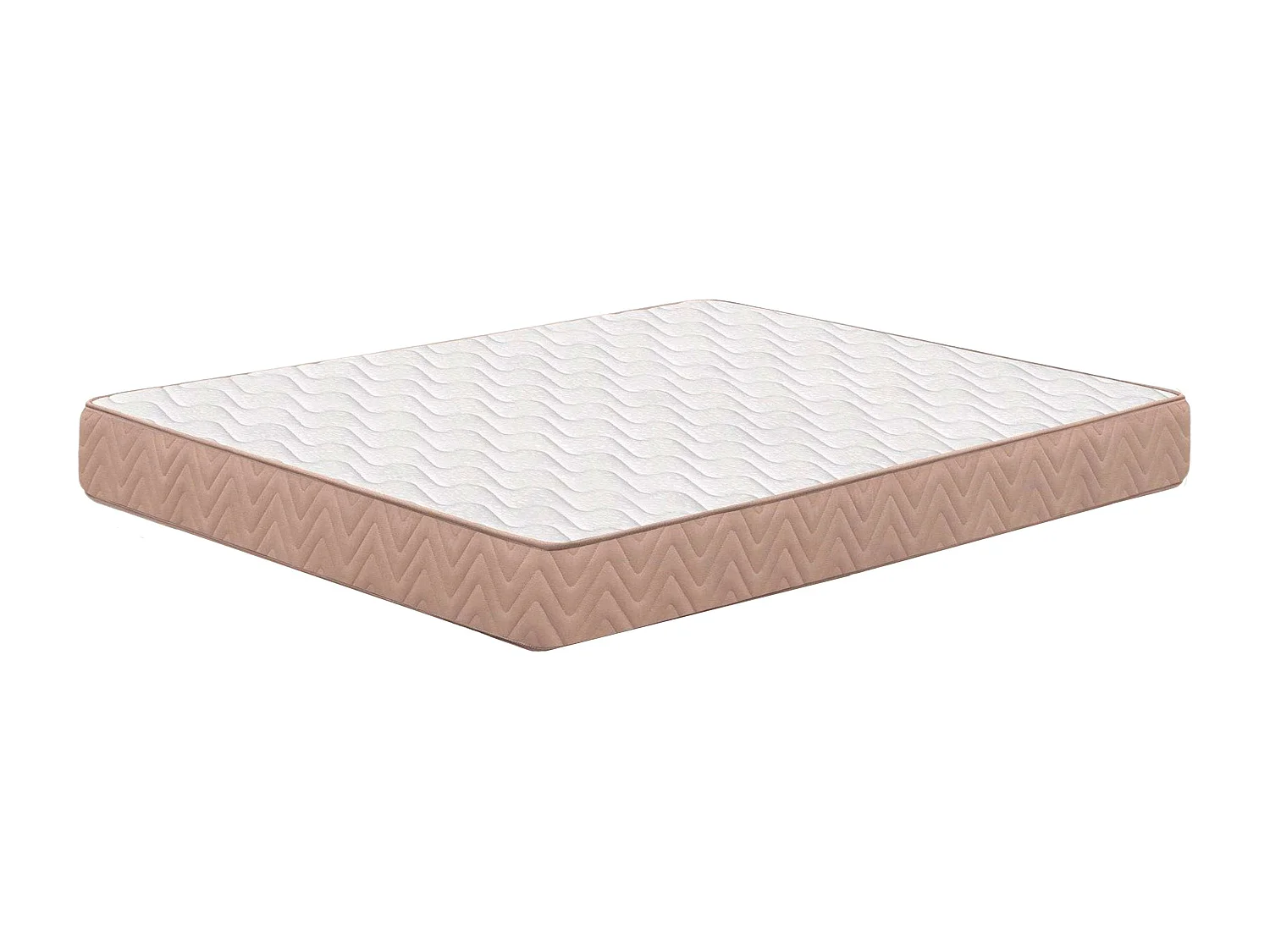 Matelas 90x190 cm respirant fermeté moyenne fibres souples (15-16 cm)