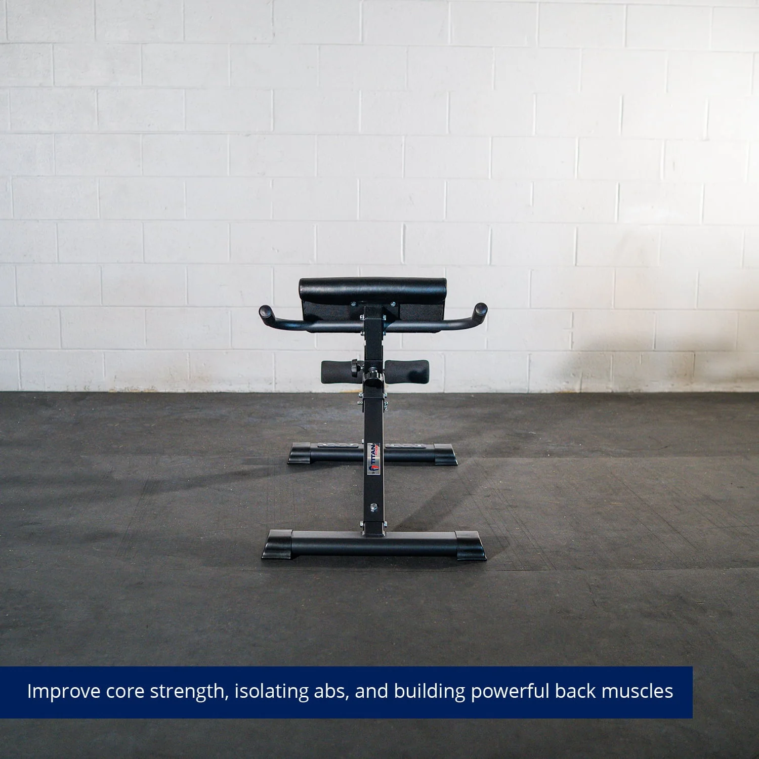 Titan Fitness Hyper Back Extension Bench, Rated 250 LB, Specialty Upper Body Workout Garage Gym Bench - Image 4