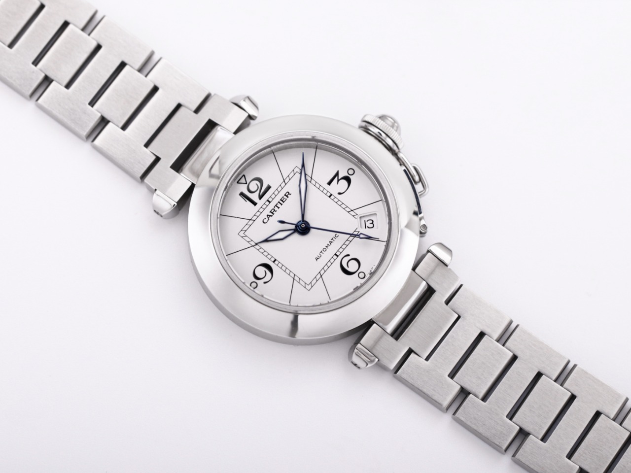 Cartier Pasha W31074M7 Ladies Automatic - White(1:1 replica) - Top club