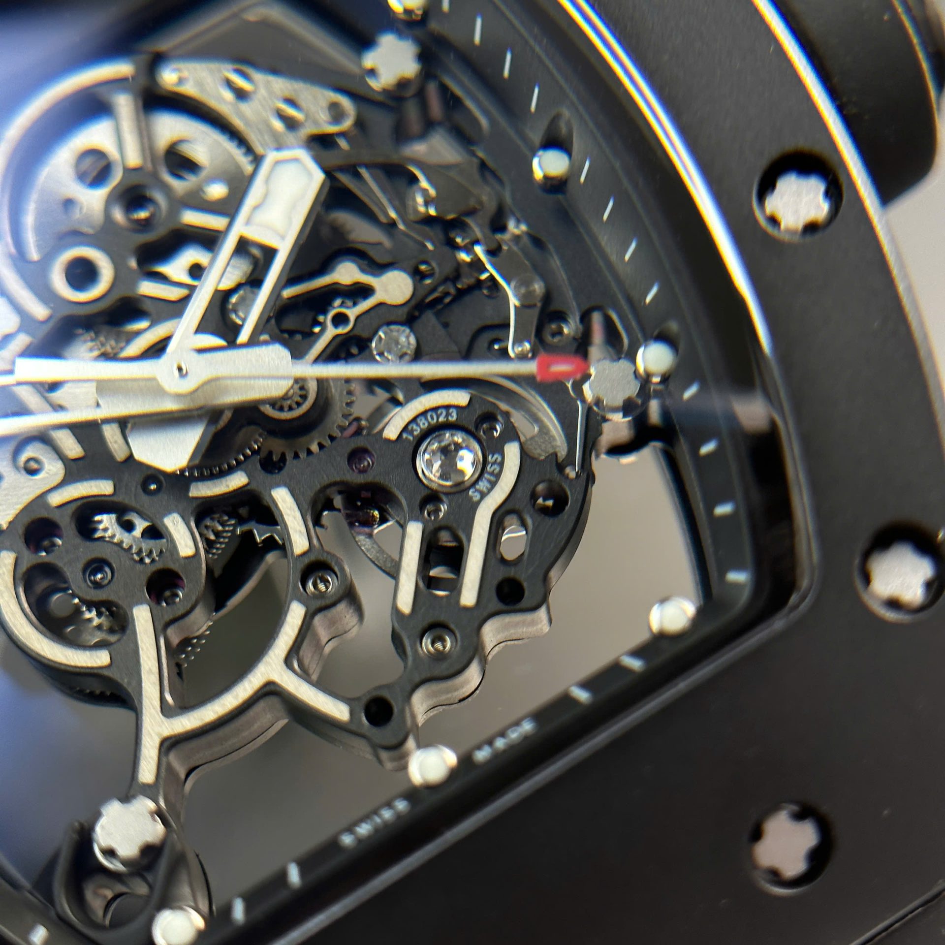 Richard Mille Replica Watch RM055 Black Ceramic Rubber Strap BBR Factory 42,7 49,9mm - Top club