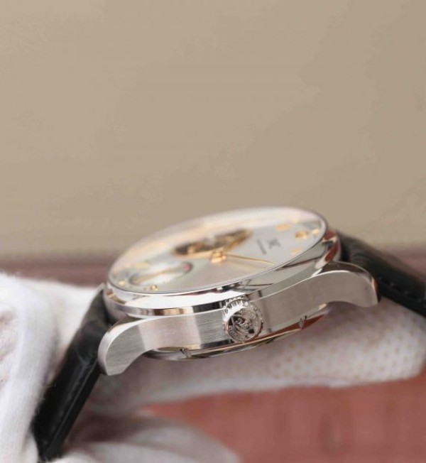 Replica IWC AZ Portuguese Tourbillon White Dial YG Markers A98900 - Top club